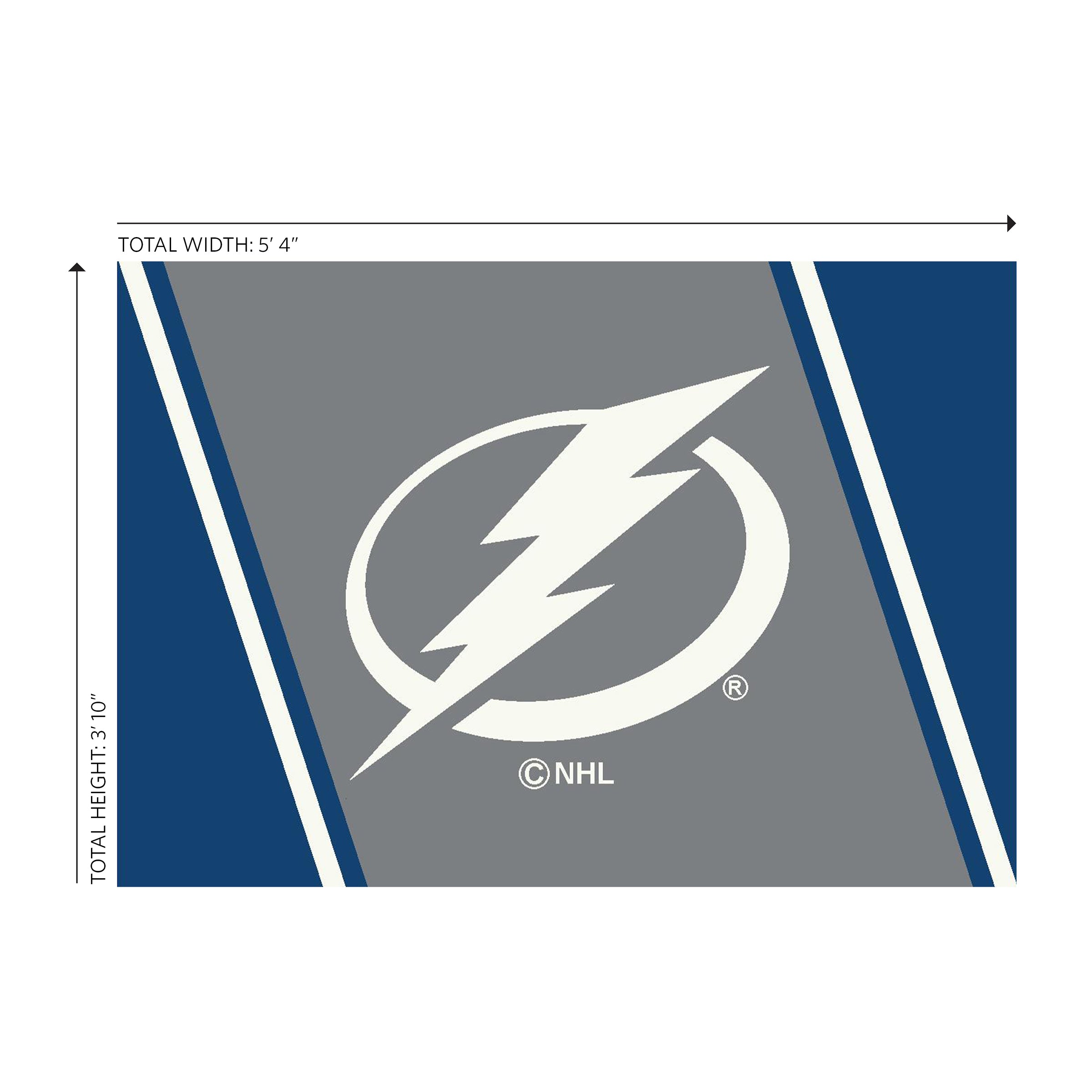 Tampa Bay Lightning 4x6 Spirit Rug