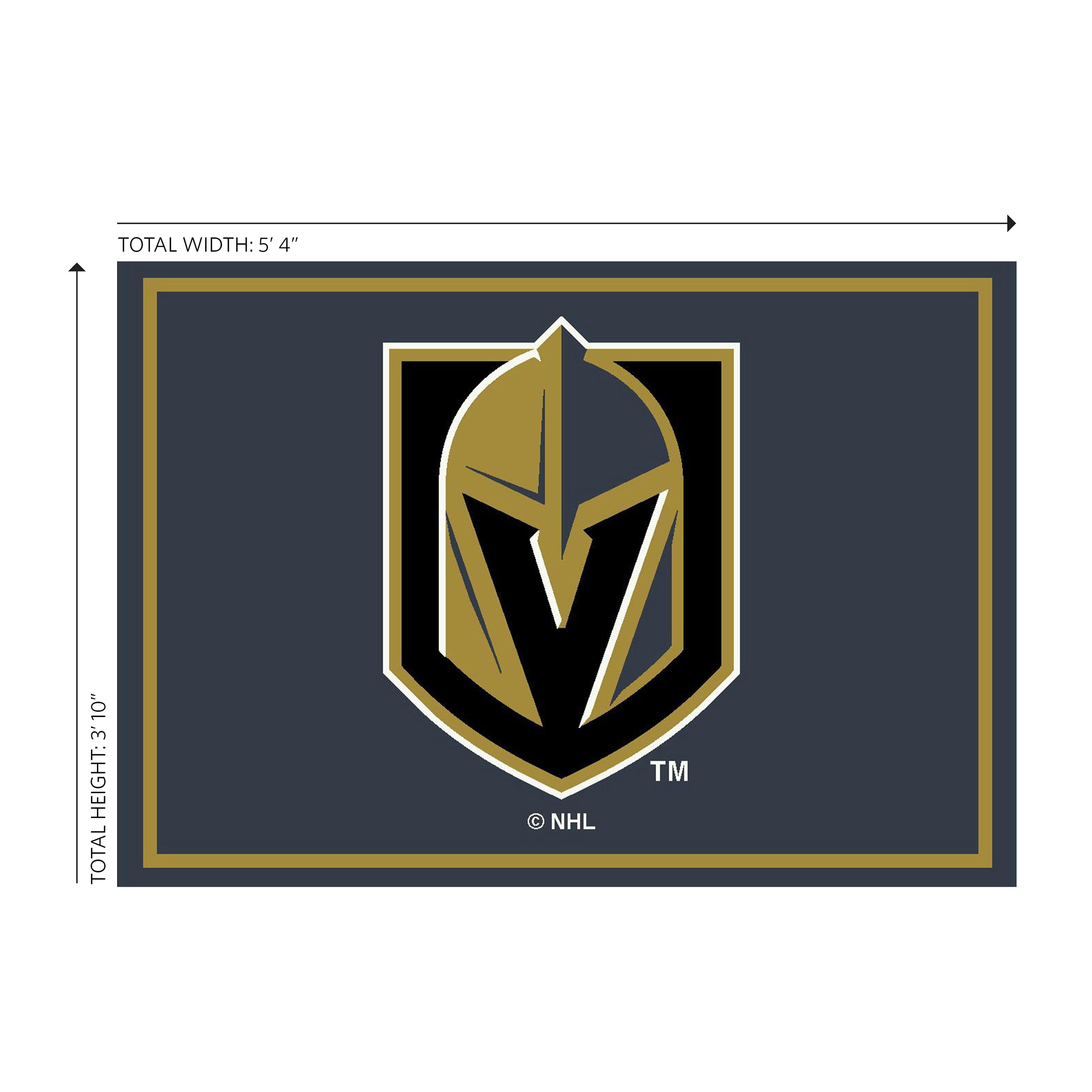 Las Vegas Golden Knights 4x6 Spirit Rug