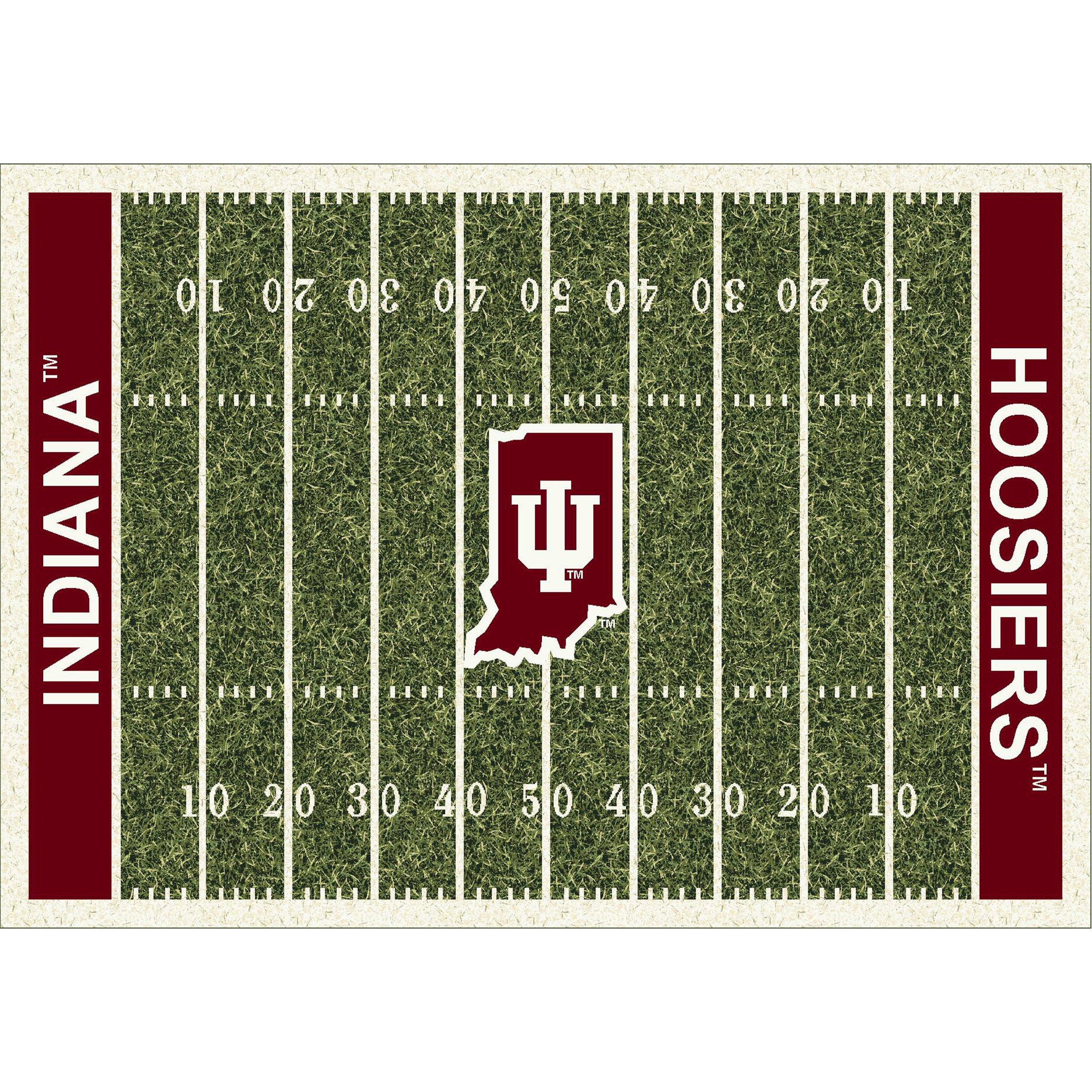 Indiana University 6x8 Homefield Rug