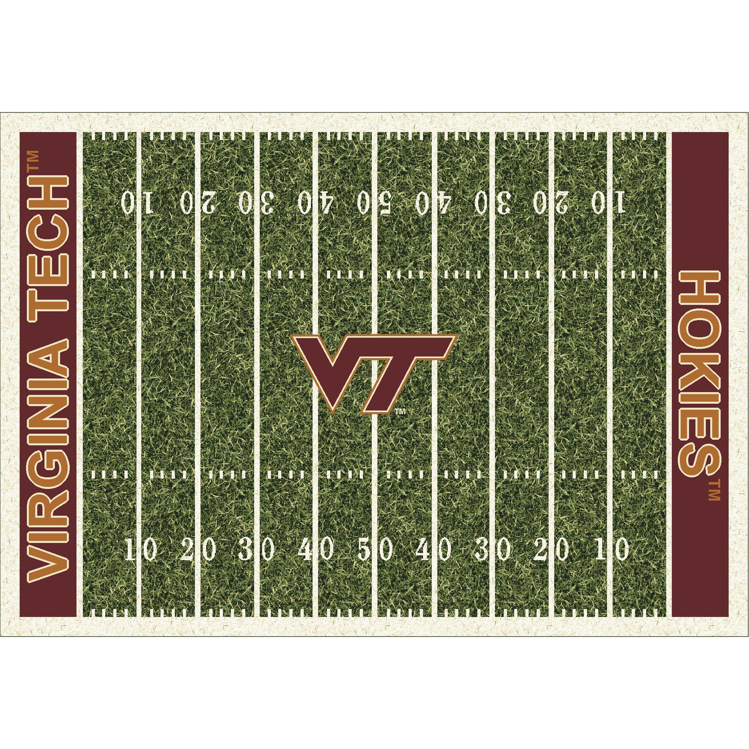 Virginia Tech 6x8 Homefield Rug