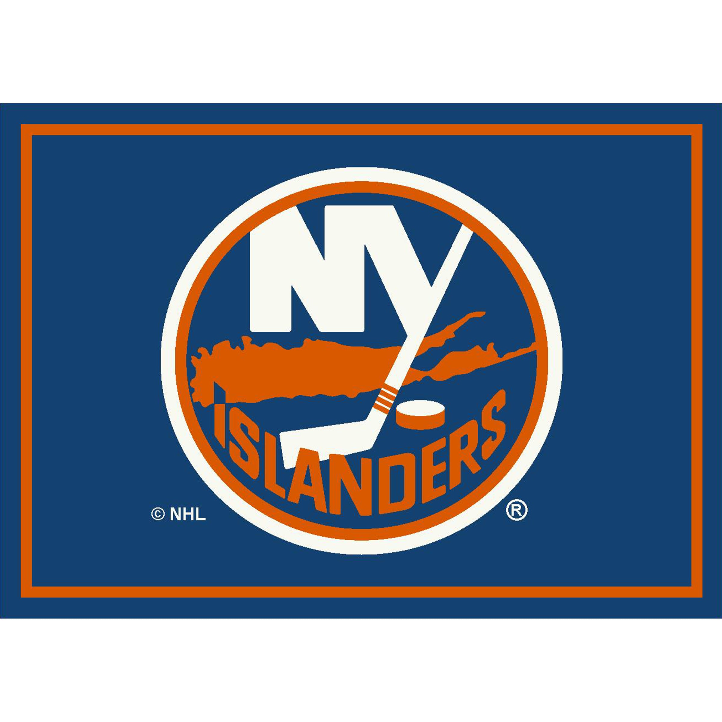 New York Islanders 6x8 Spirit Rug