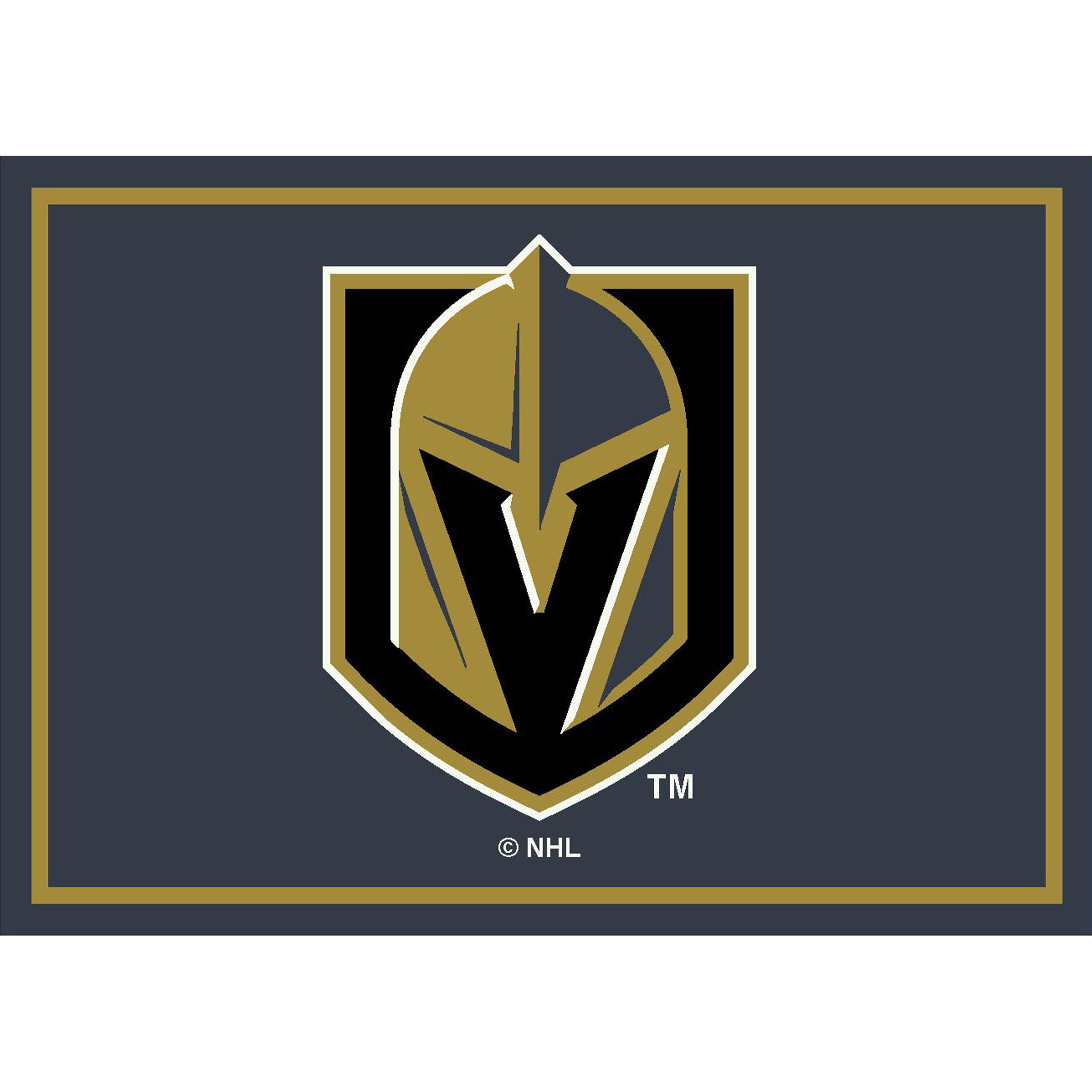 Las Vegas Golden Knights 6x8 Spirit Rug