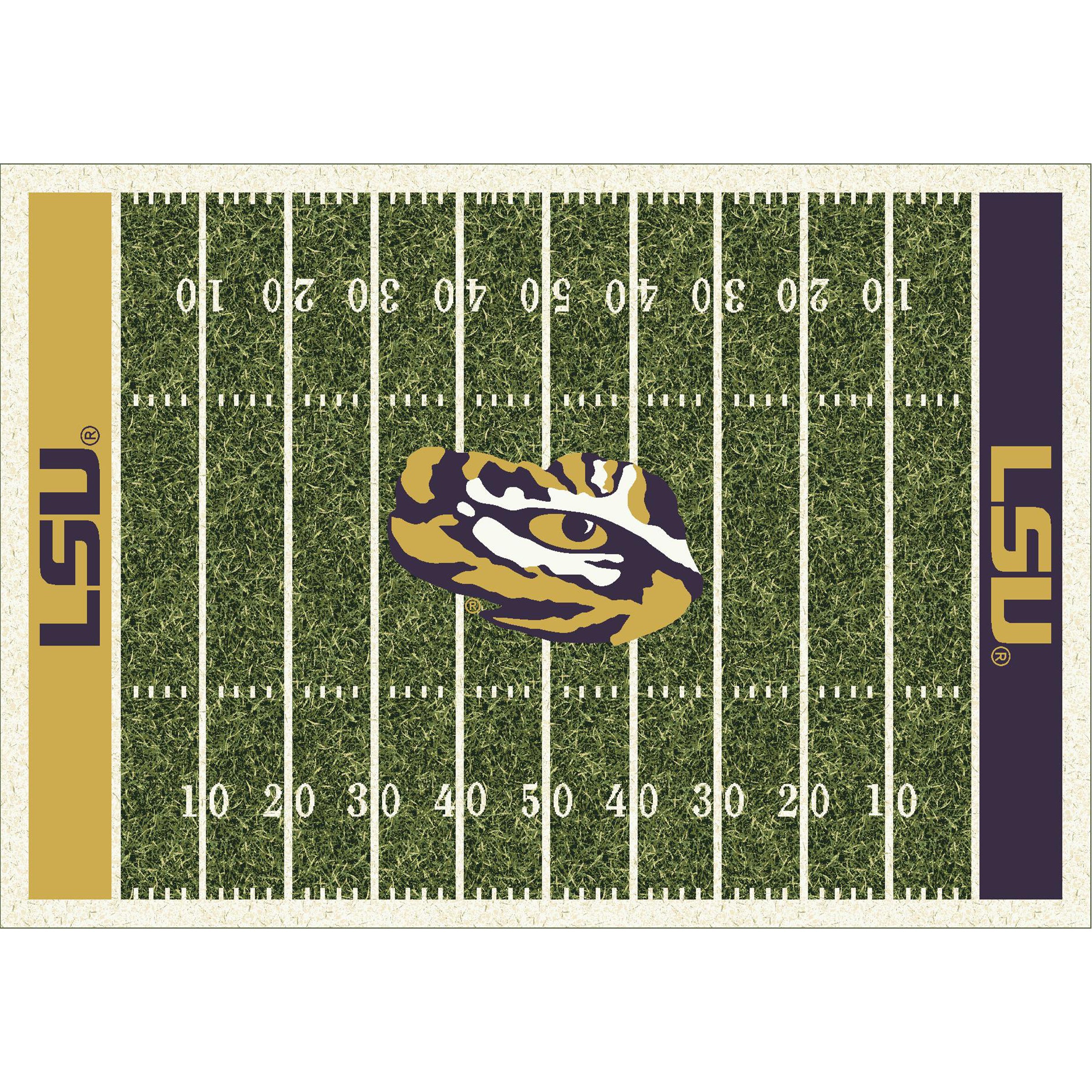 Louisiana State University 8x11 Homefield Rug