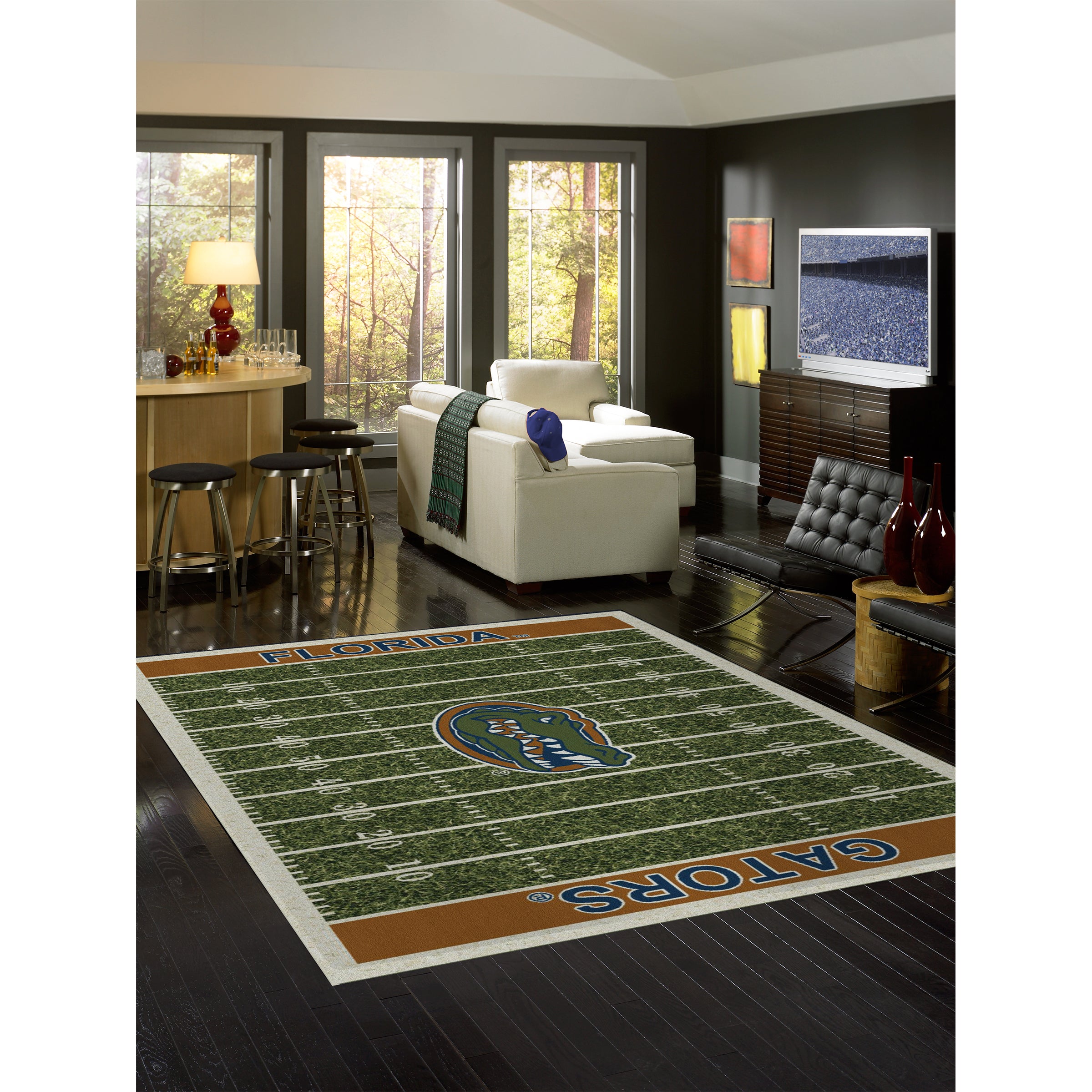 University Of Florida  8x11 Homefield Rug