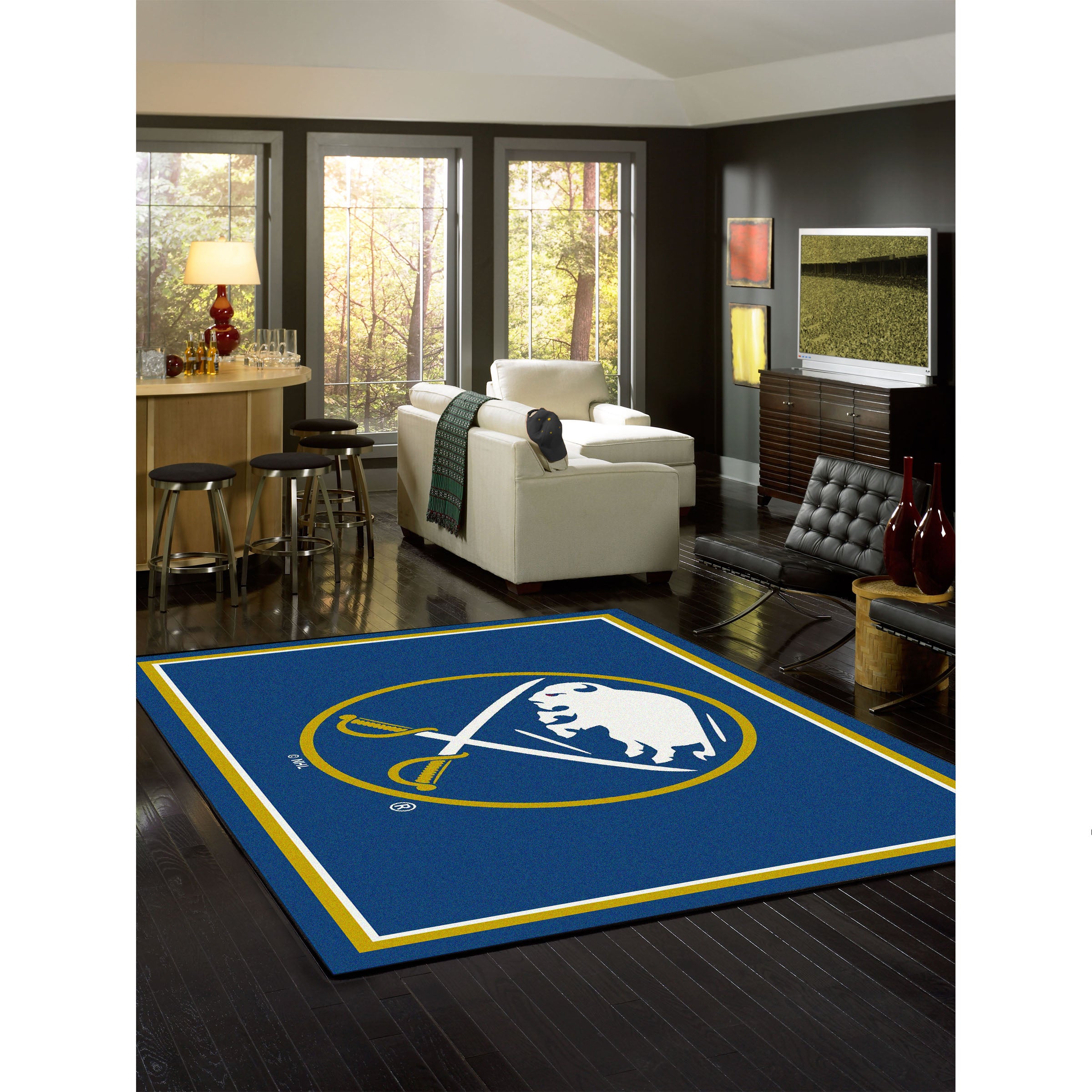 Buffalo Sabres 8x11 Spirit Rug