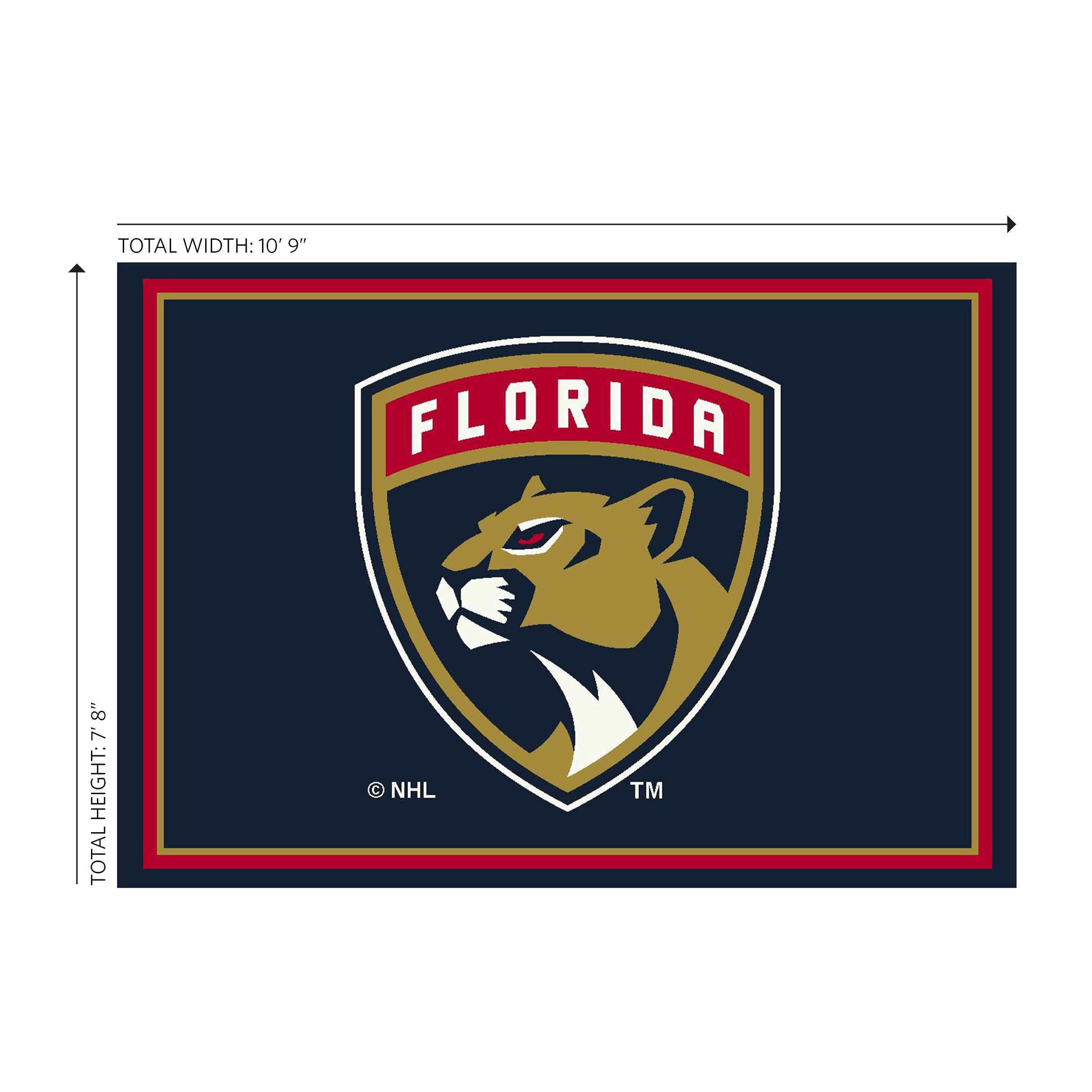 Florida Panthers 8x11 Spirit Rug