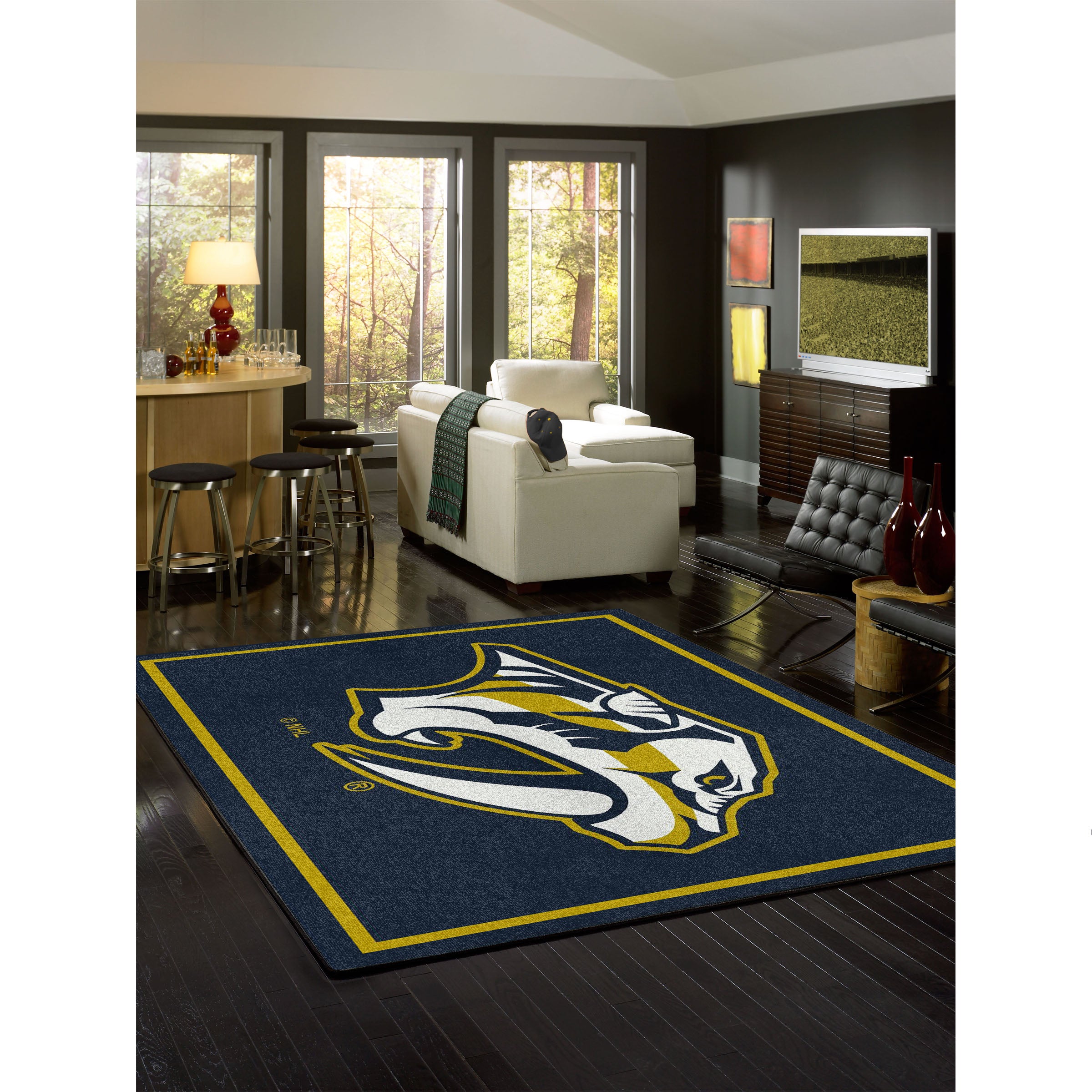 Nashville Predators 8x11 Spirit Rug