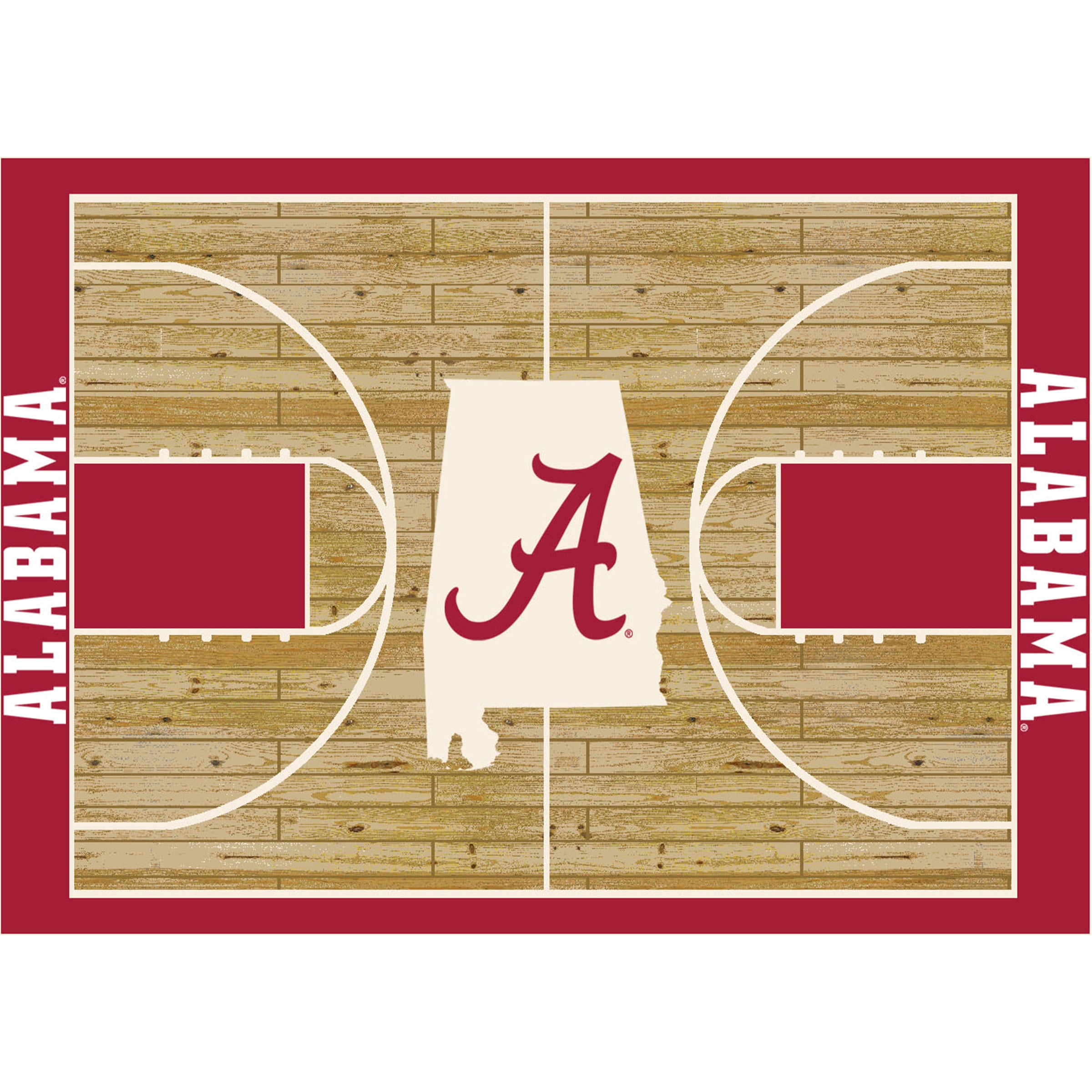 University Of Alabama 4x6 Courtside Rug