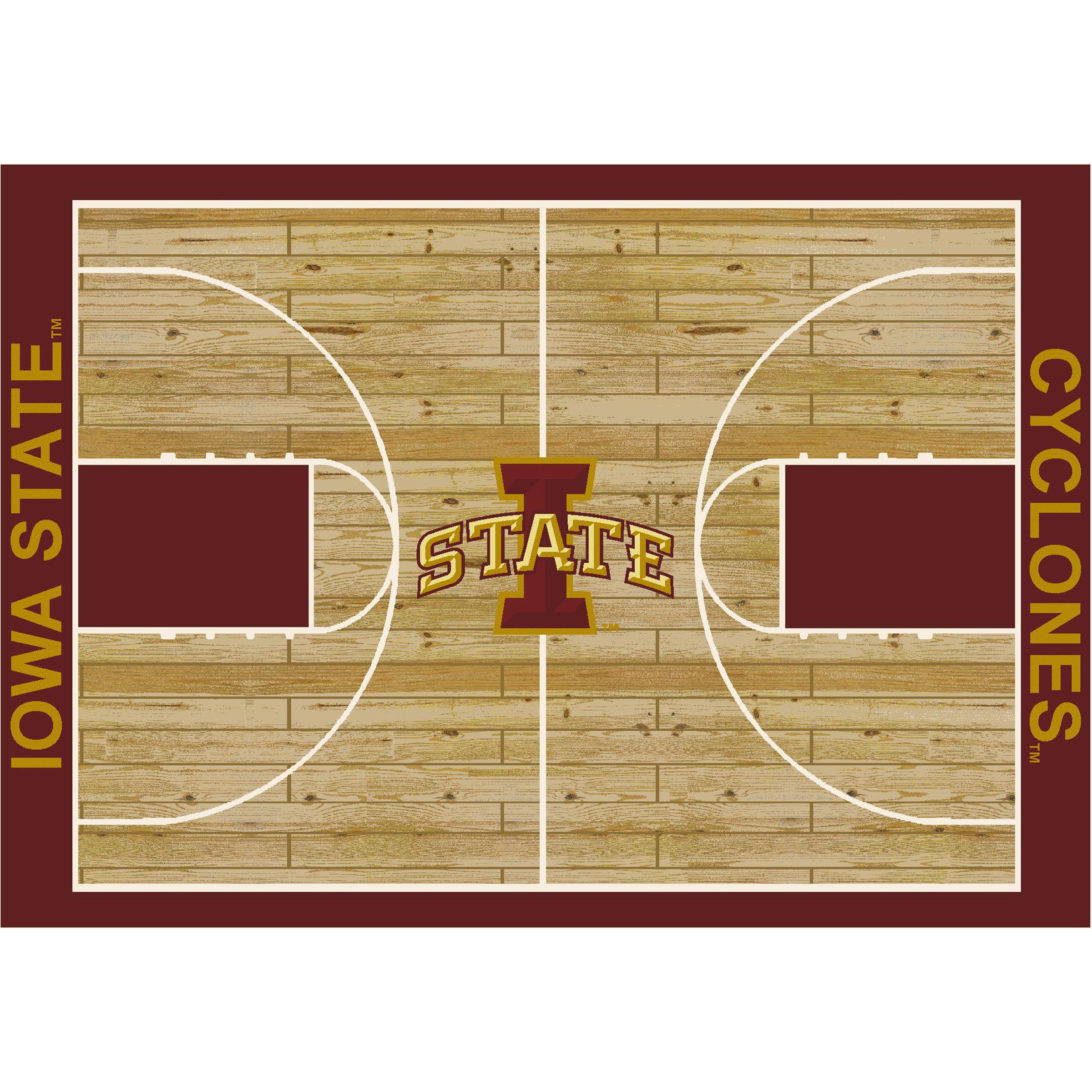 Iowa State University 4x6 Courtside Rug