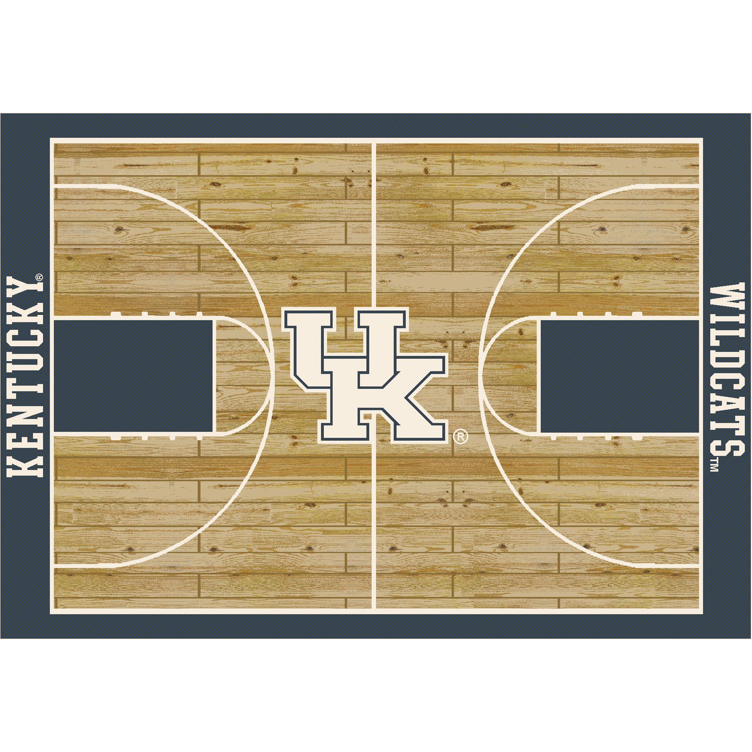 University Of Kentucky 6x8 Courtside Rug