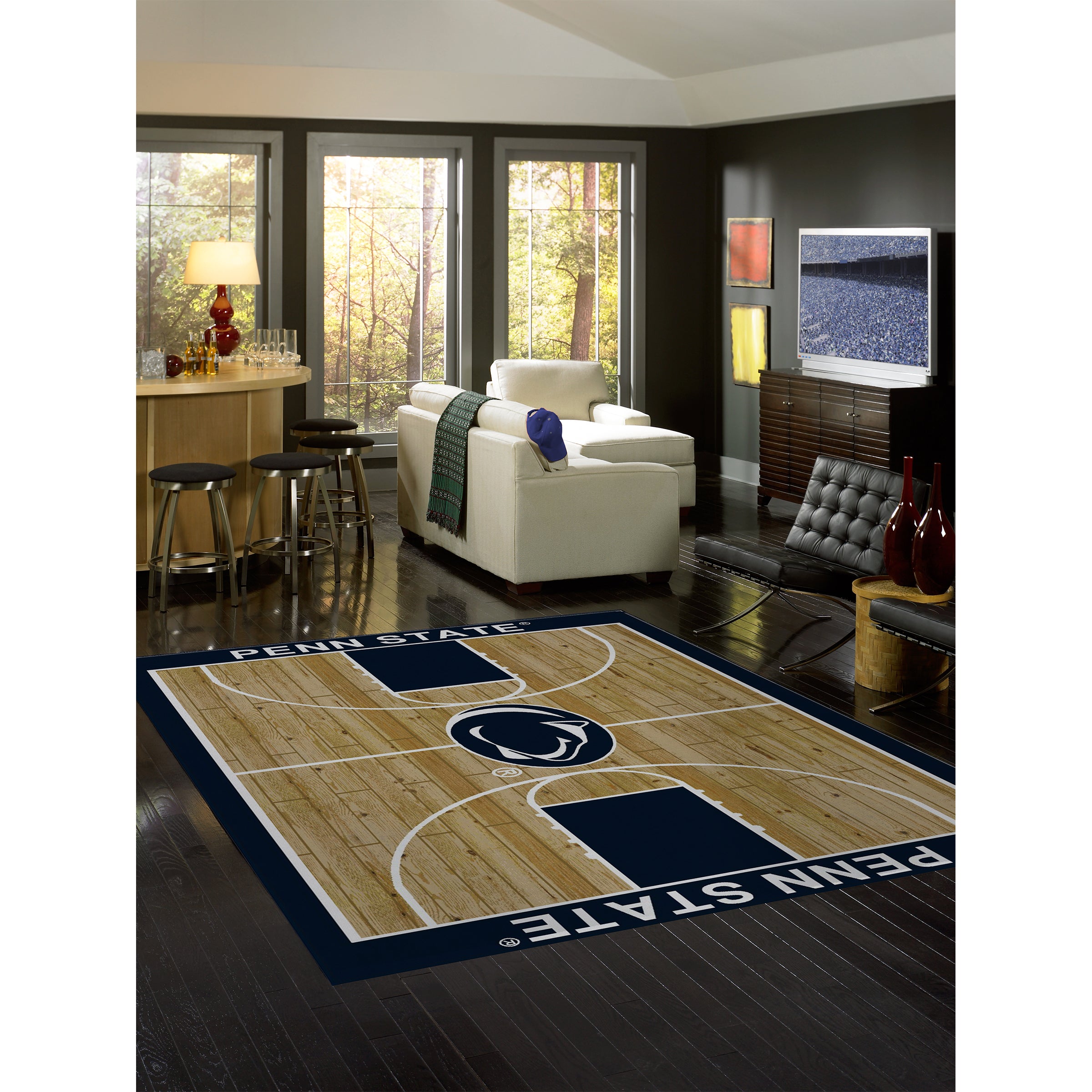 Penn State 8x11 Courtside Rug