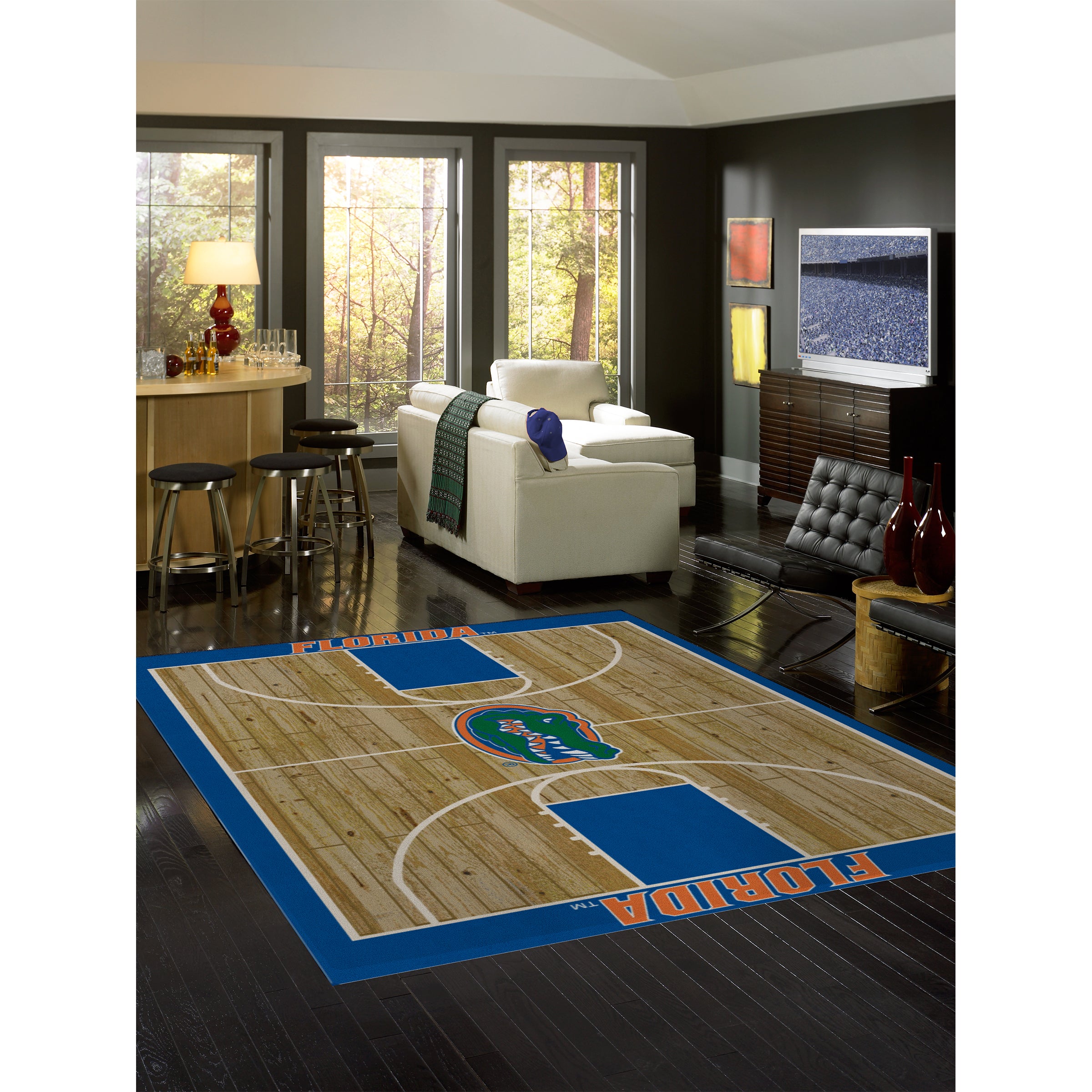 University Of Florida 8x11 Courtside Rug