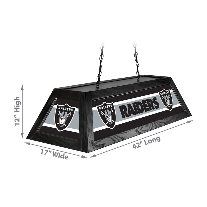 Las Vegas Raiders 42" Billiard Lamp