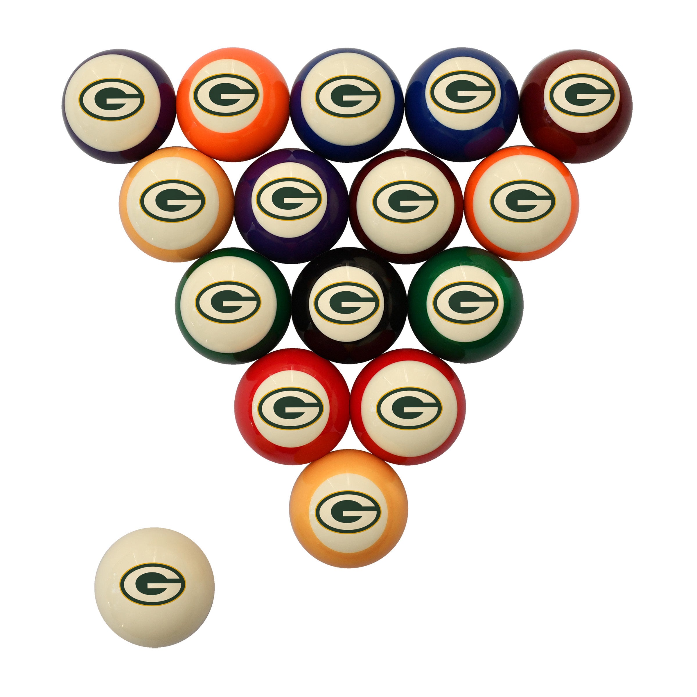 Green Bay Packers Retro Ball Sets