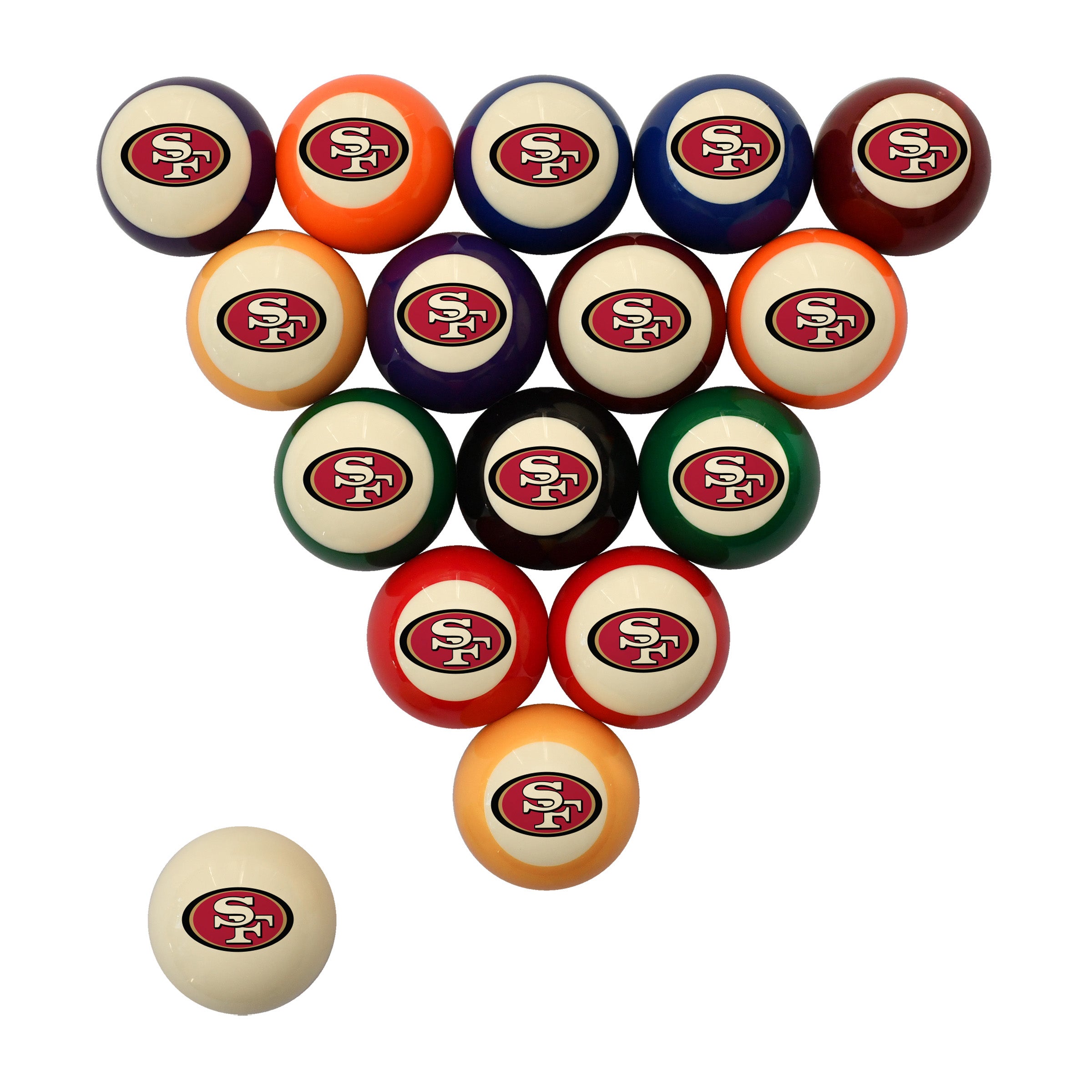 San Francisco 49ers Retro Ball Sets