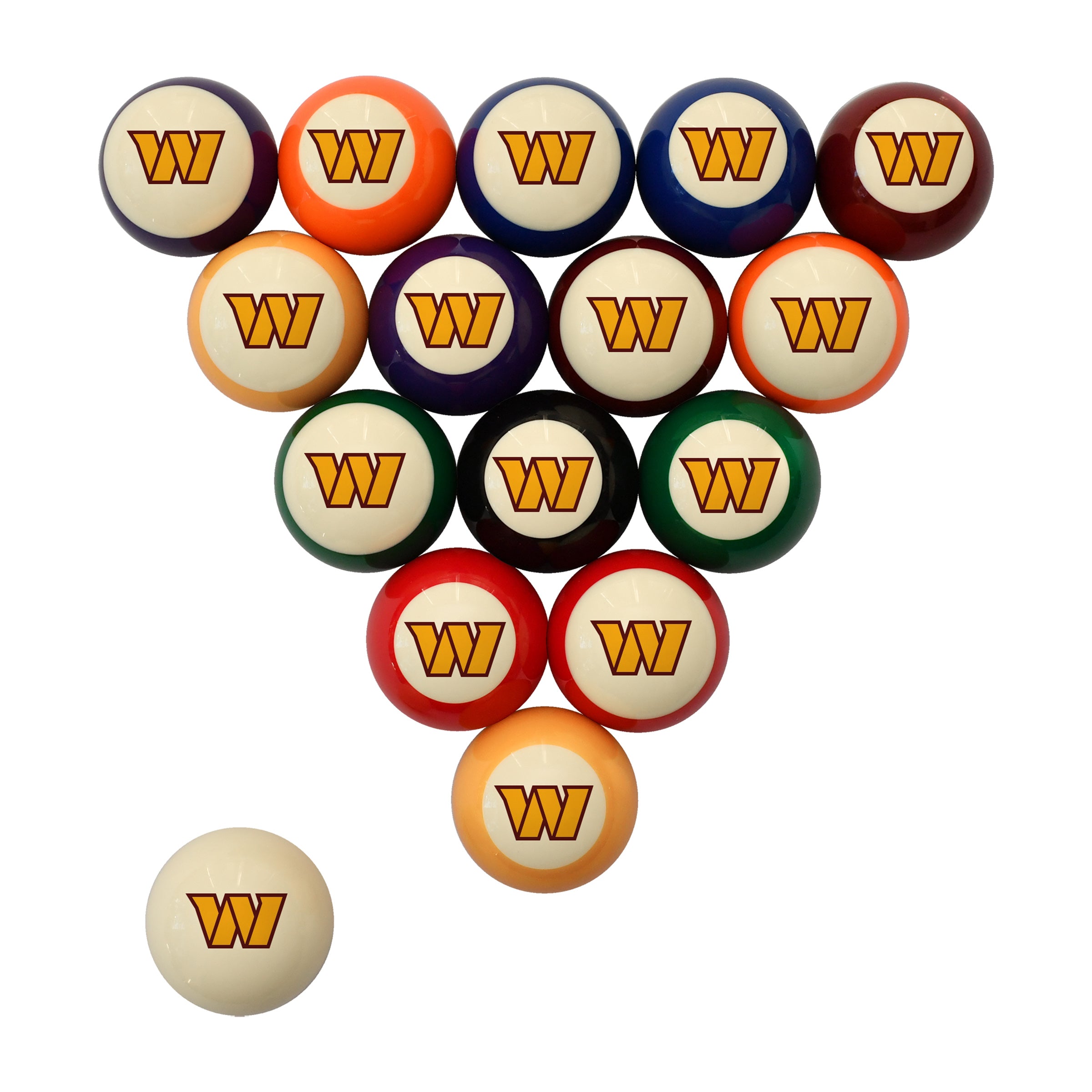 Washington Comanders Retro Ball Sets