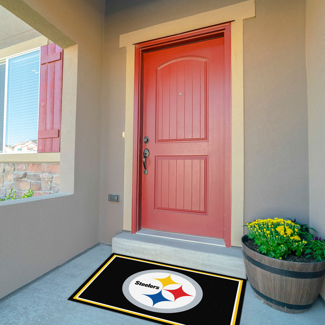 Pittsburgh Steelers 3x4  Area  Rug