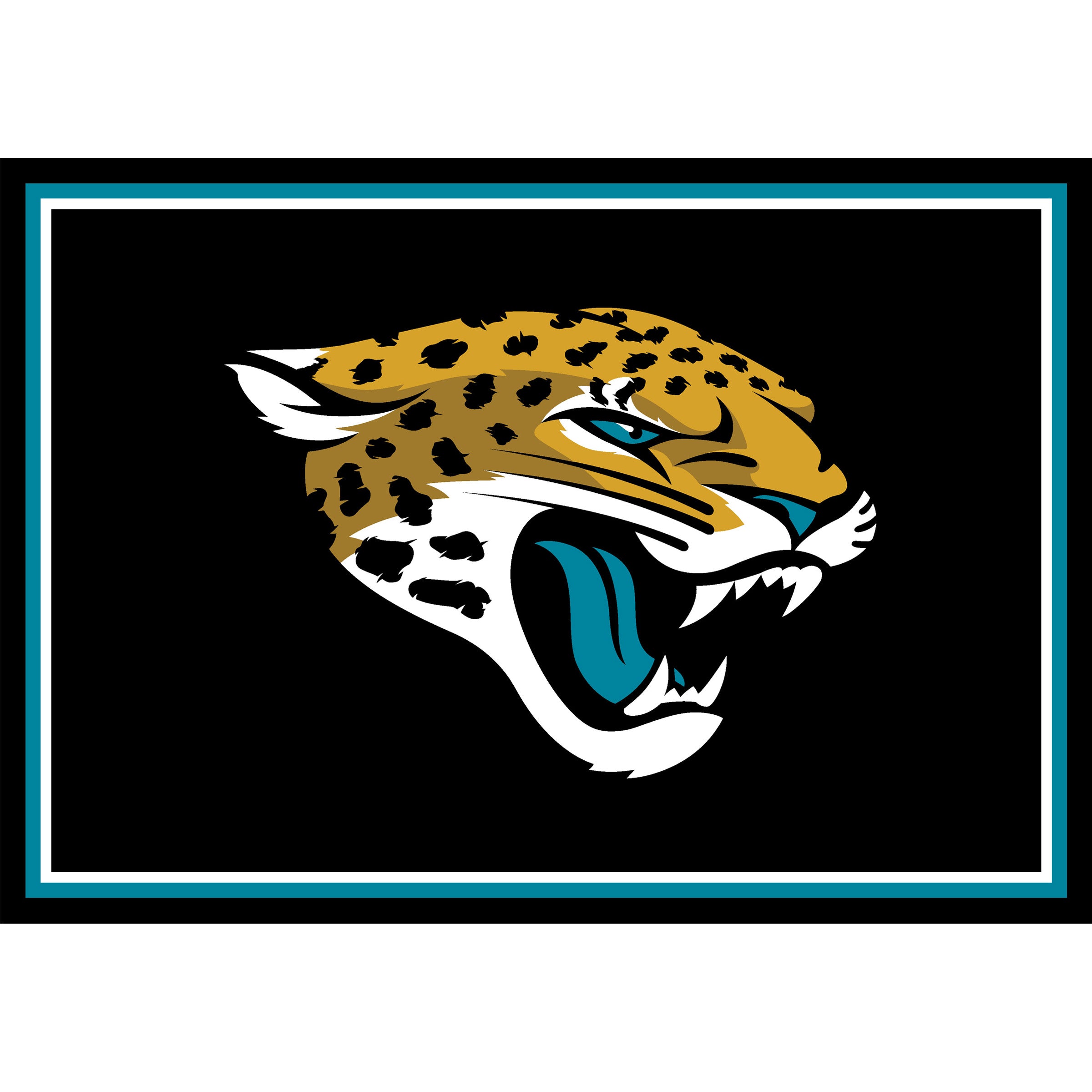 Jacksonville Jaguars 3x4 Area Rug