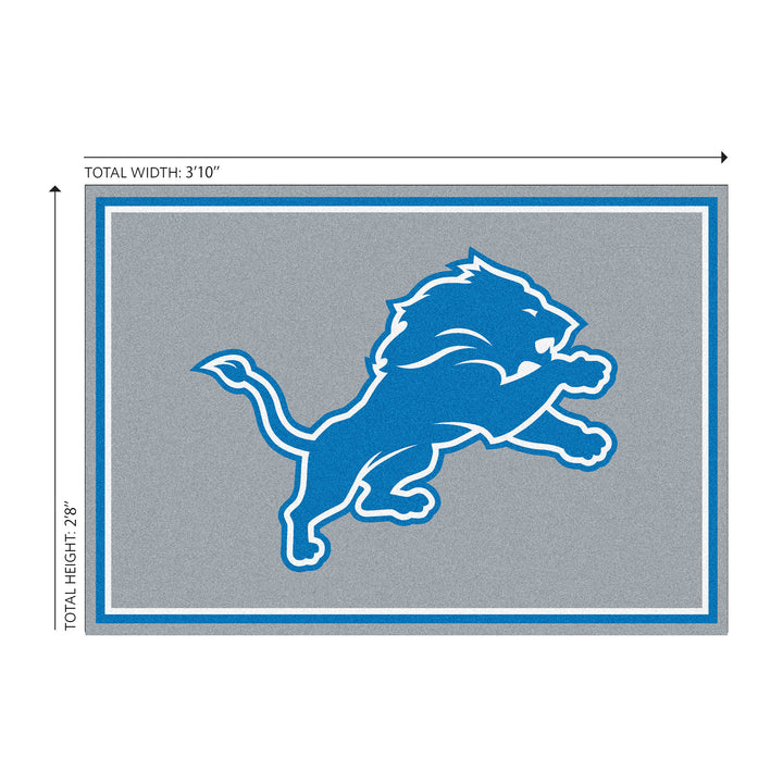 Detroit Lions 3x4 Area Rug