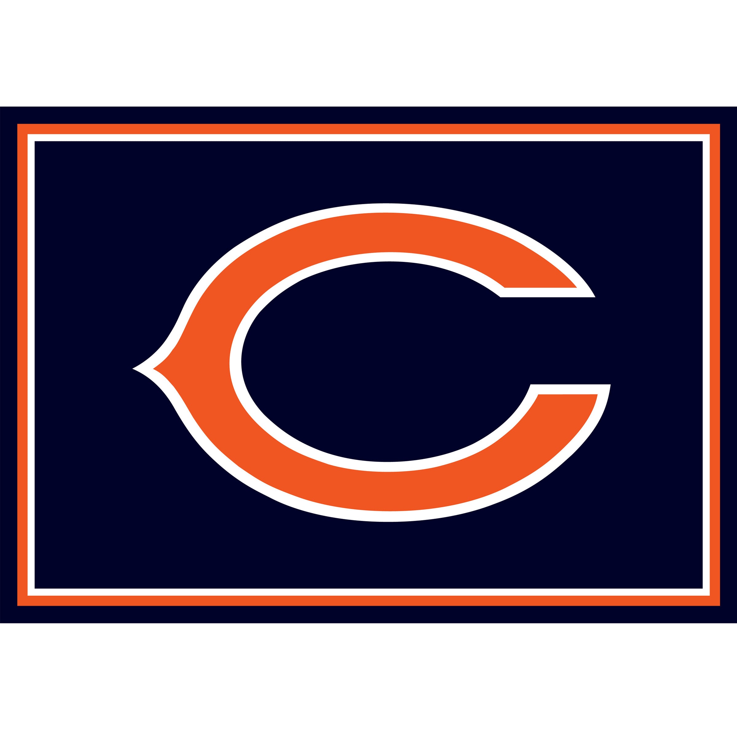 Chicago Bears 3x4 Area Rug