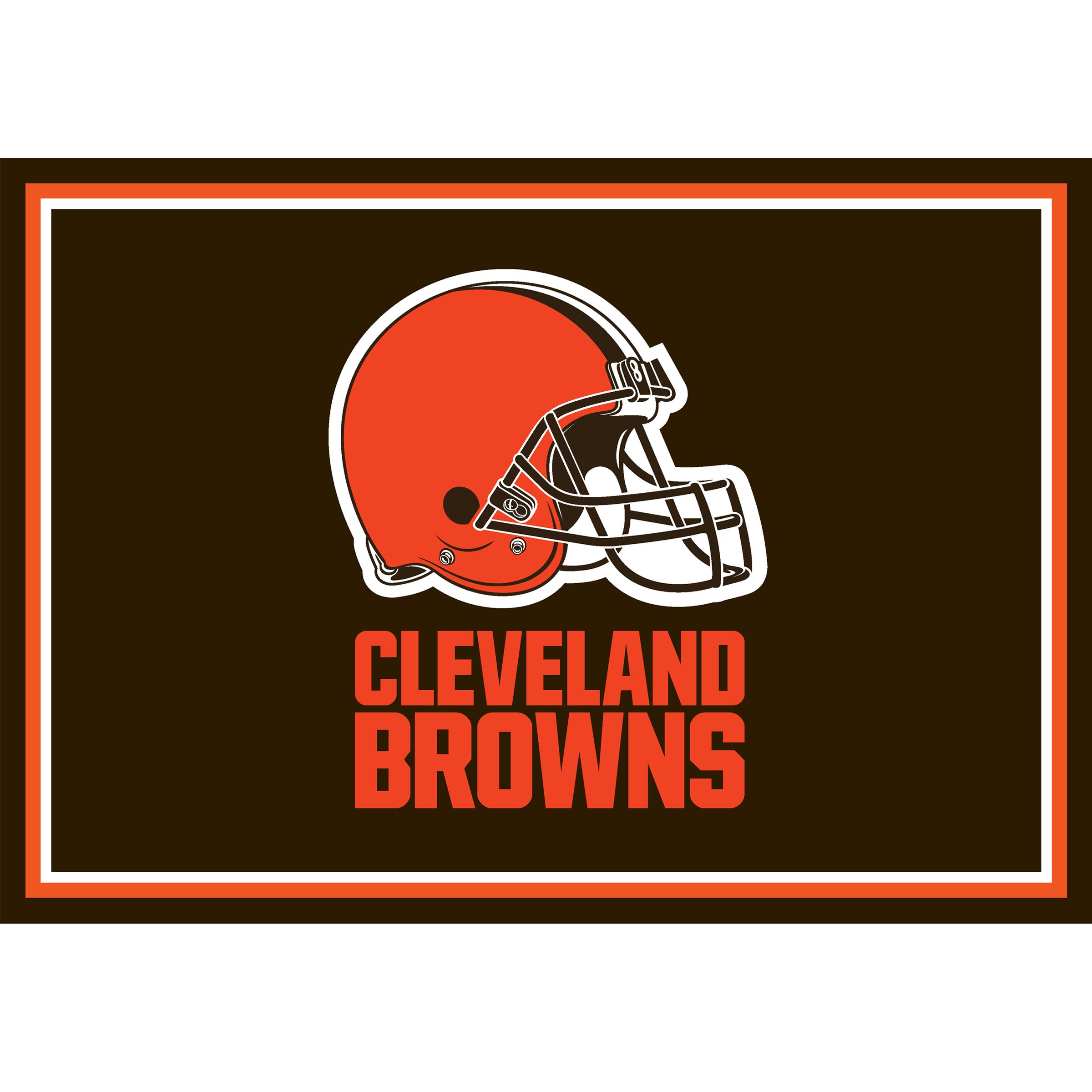 Cleveland Browns 3x4 Area Rug