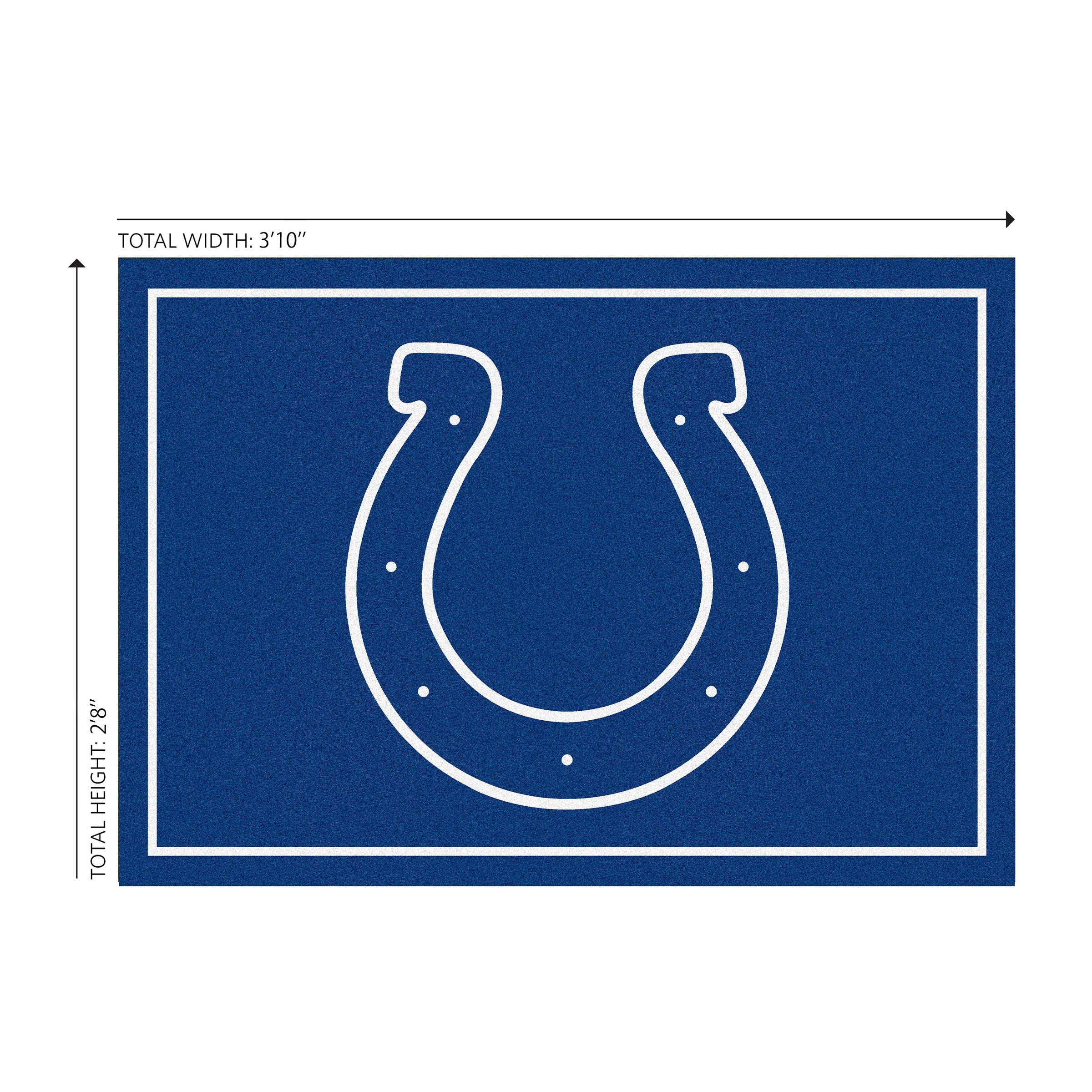 Indianapolis Colts 3x4 Area Rug