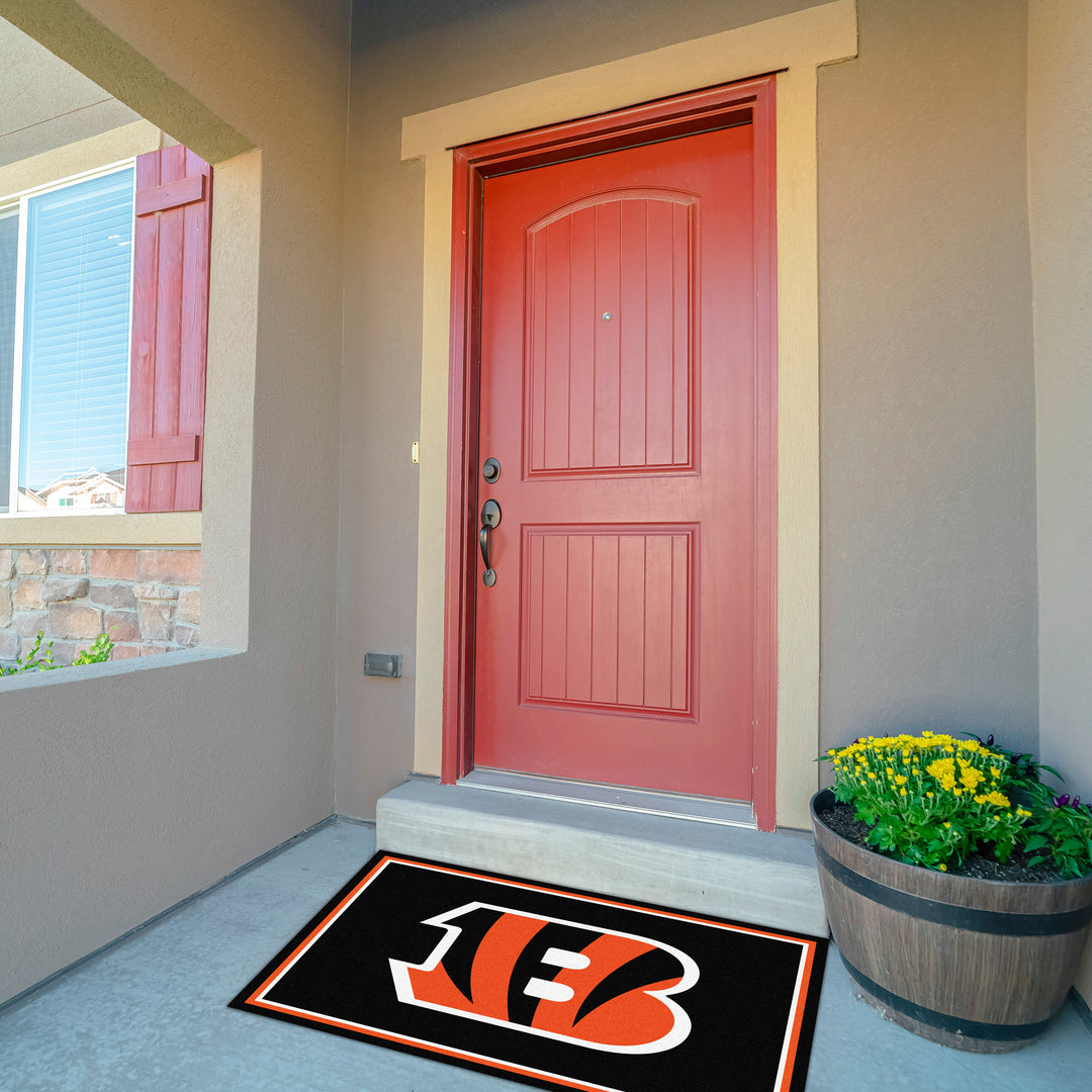 Cincinnati Bengals 3x4 Area Rug