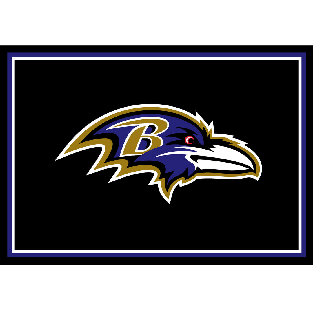 Baltimore Ravens 3x4 Area Rug