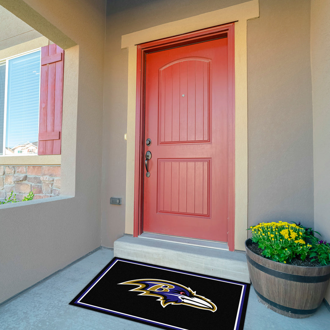 Baltimore Ravens 3x4 Area Rug