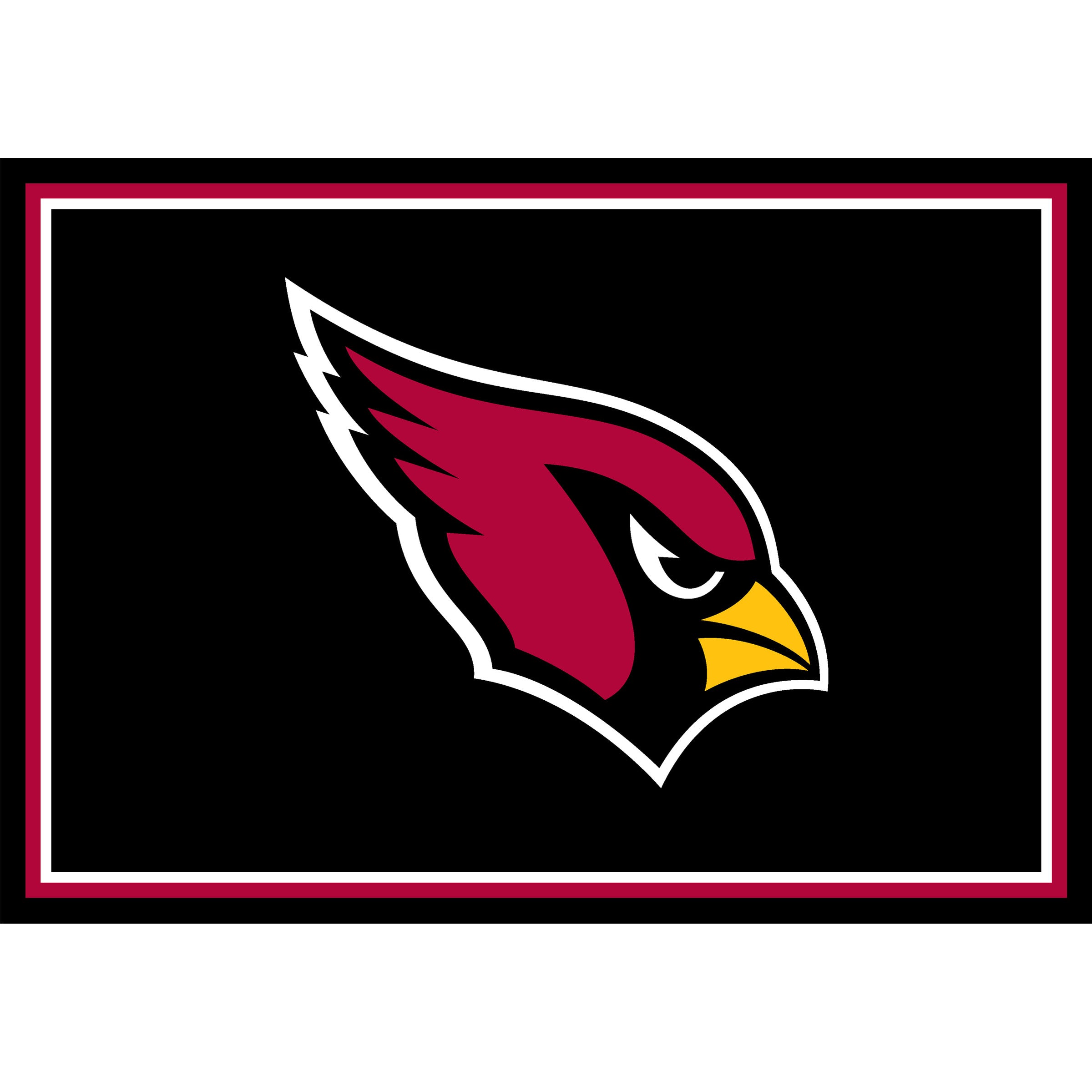 Arizona Cardinals 3x4 Area Rug