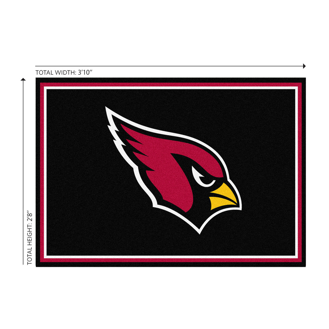 Arizona Cardinals 3x4 Area Rug