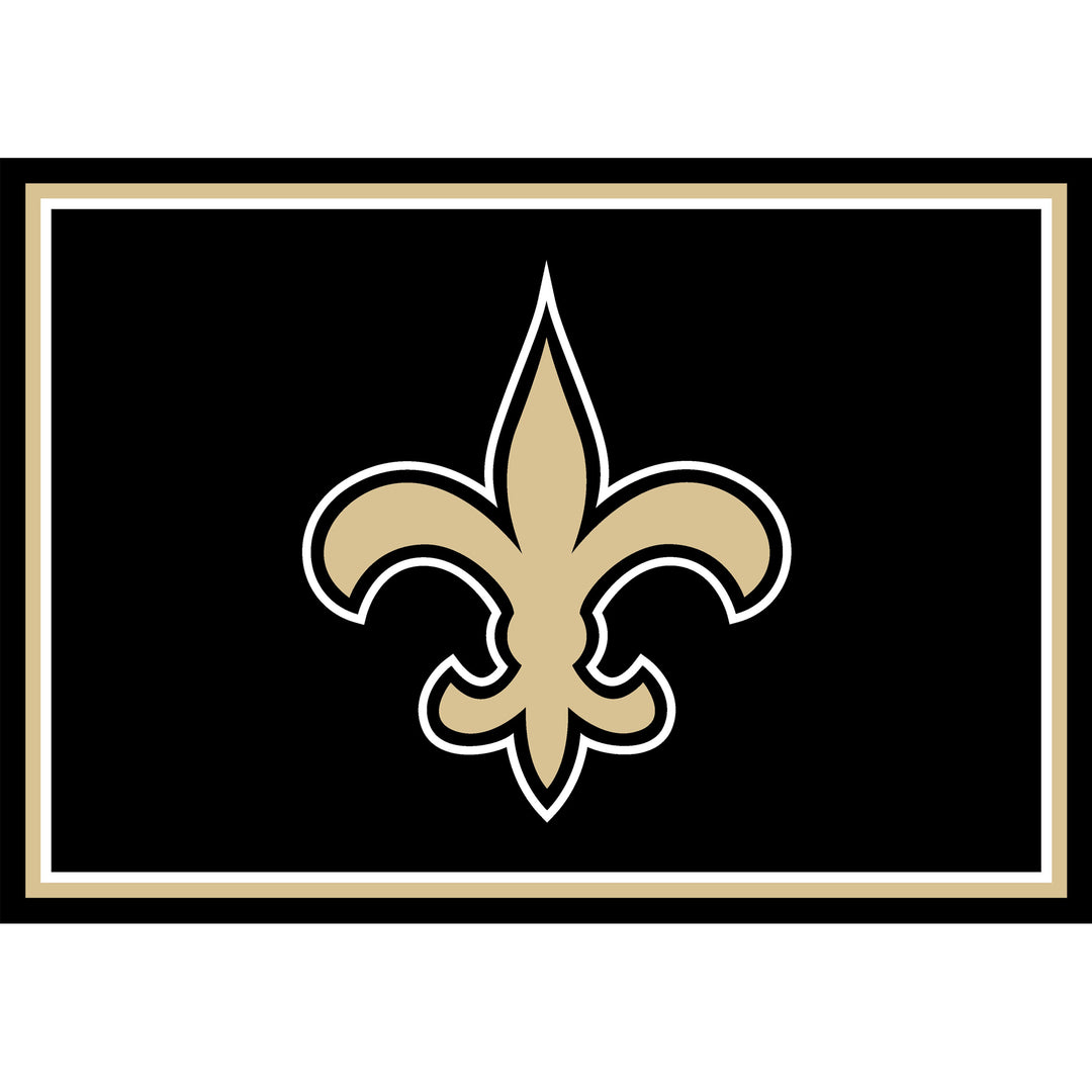 New Orleans Saints 3x4 Area Rug