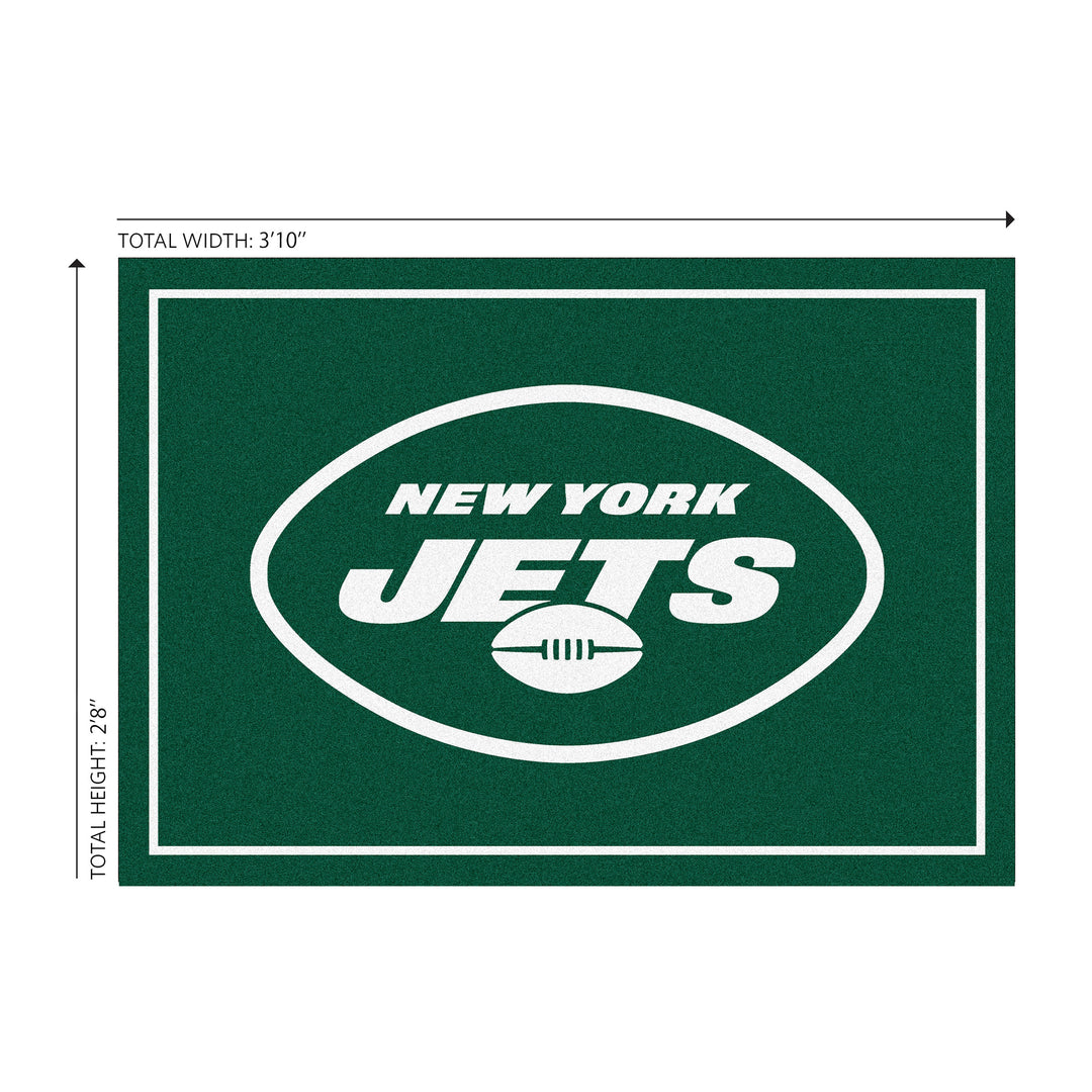 New York Jets 3x4 Area Rug