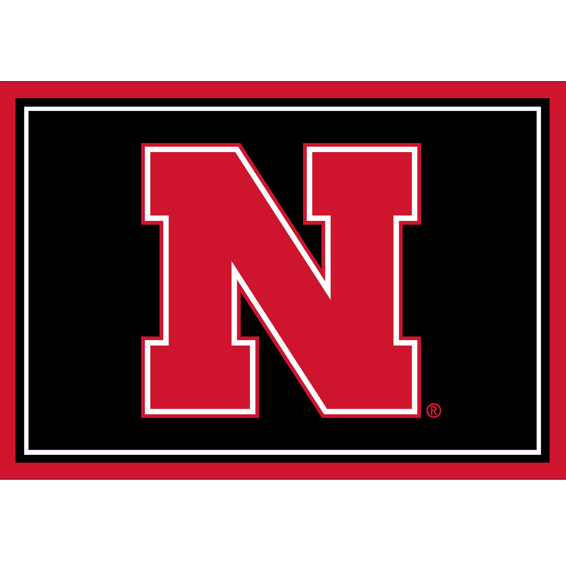 University Of Nebraska 3x4  Area  Rug