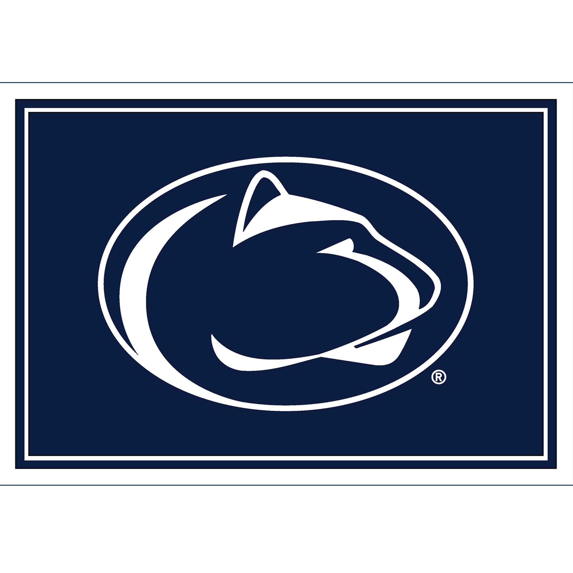 Penn State 3x4  Area  Rug