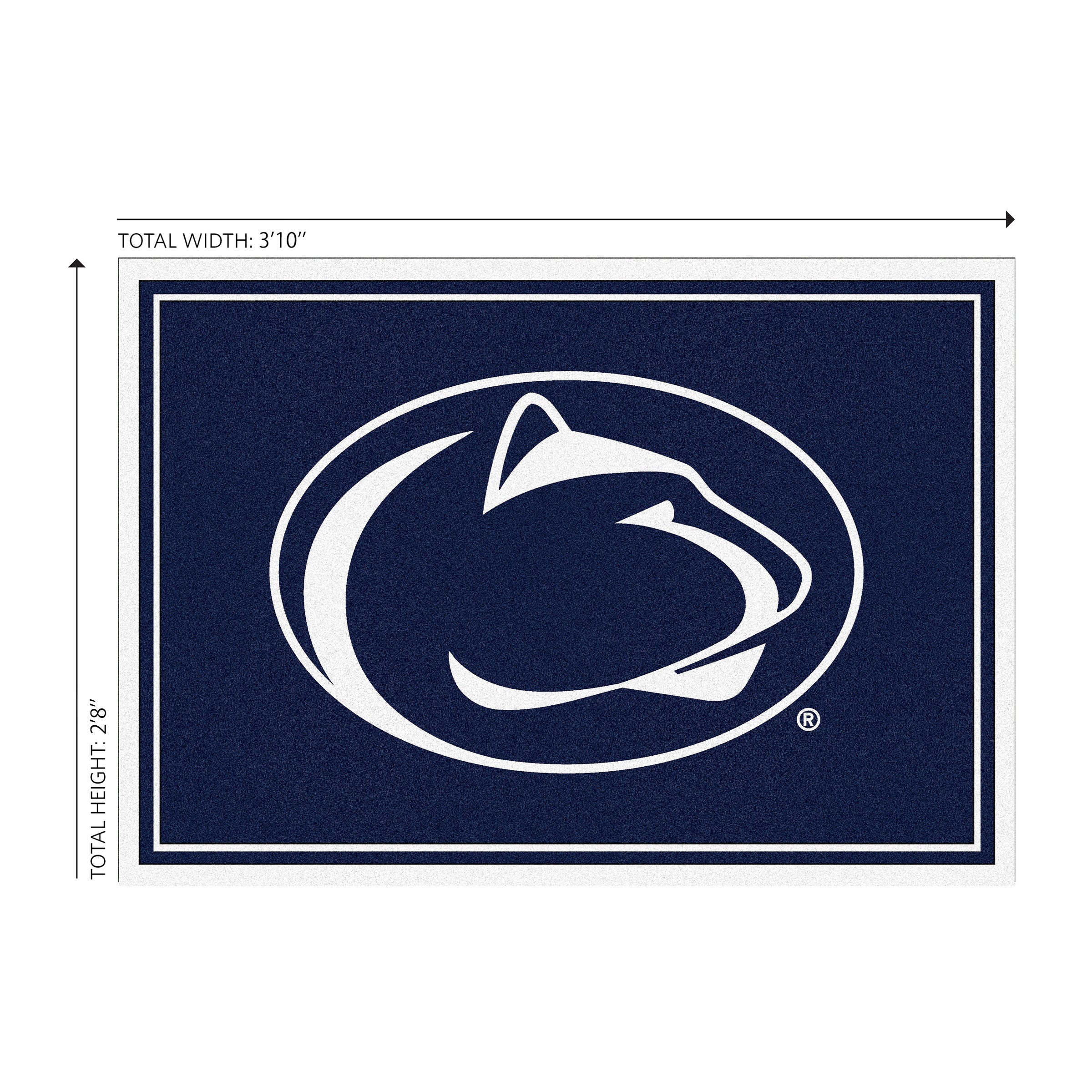 Penn State 3x4  Area  Rug