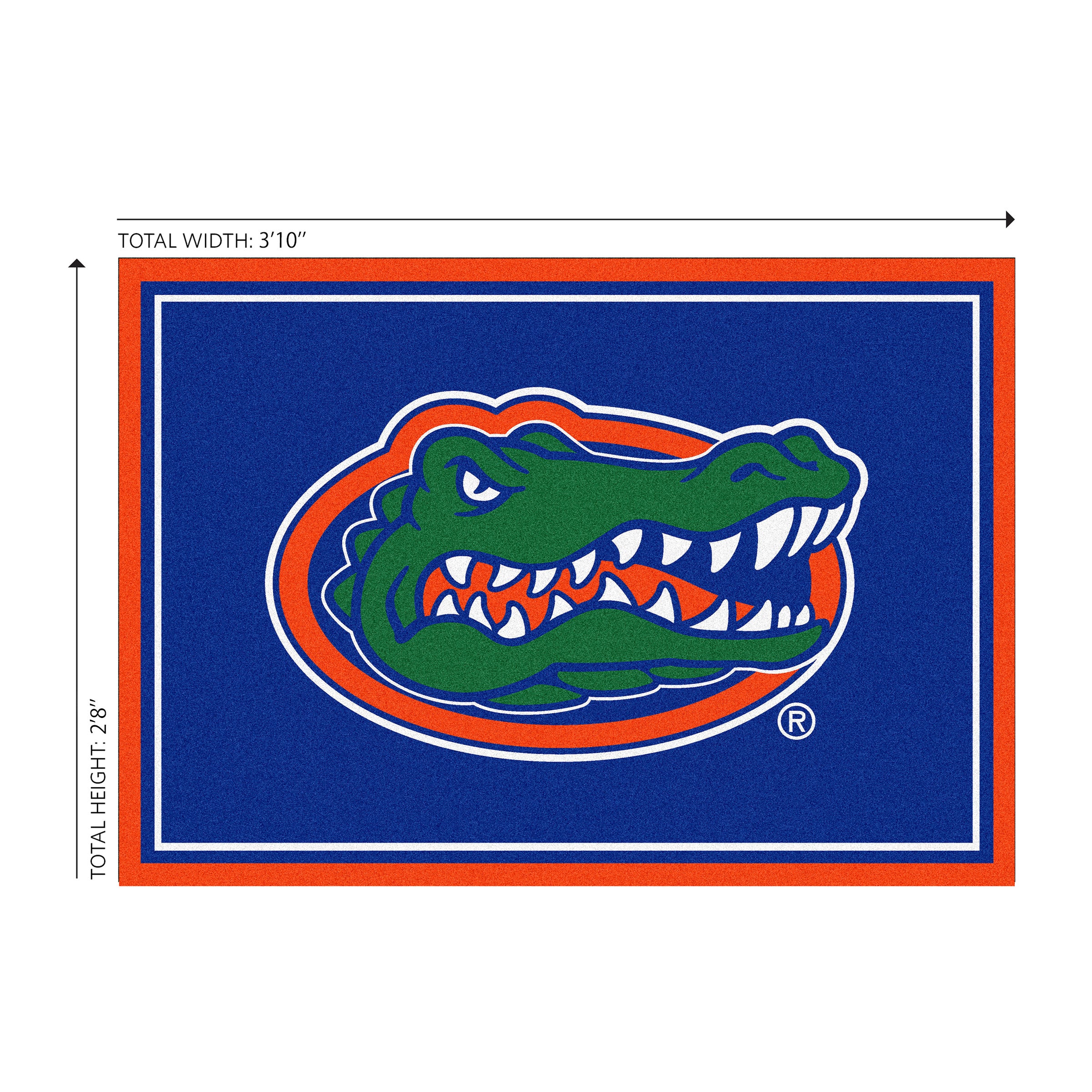 University Of Florida 3x4  Area  Rug