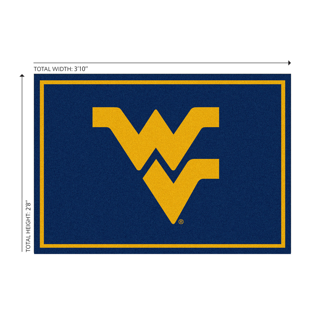 West Virgina University 3x4 Area Rug