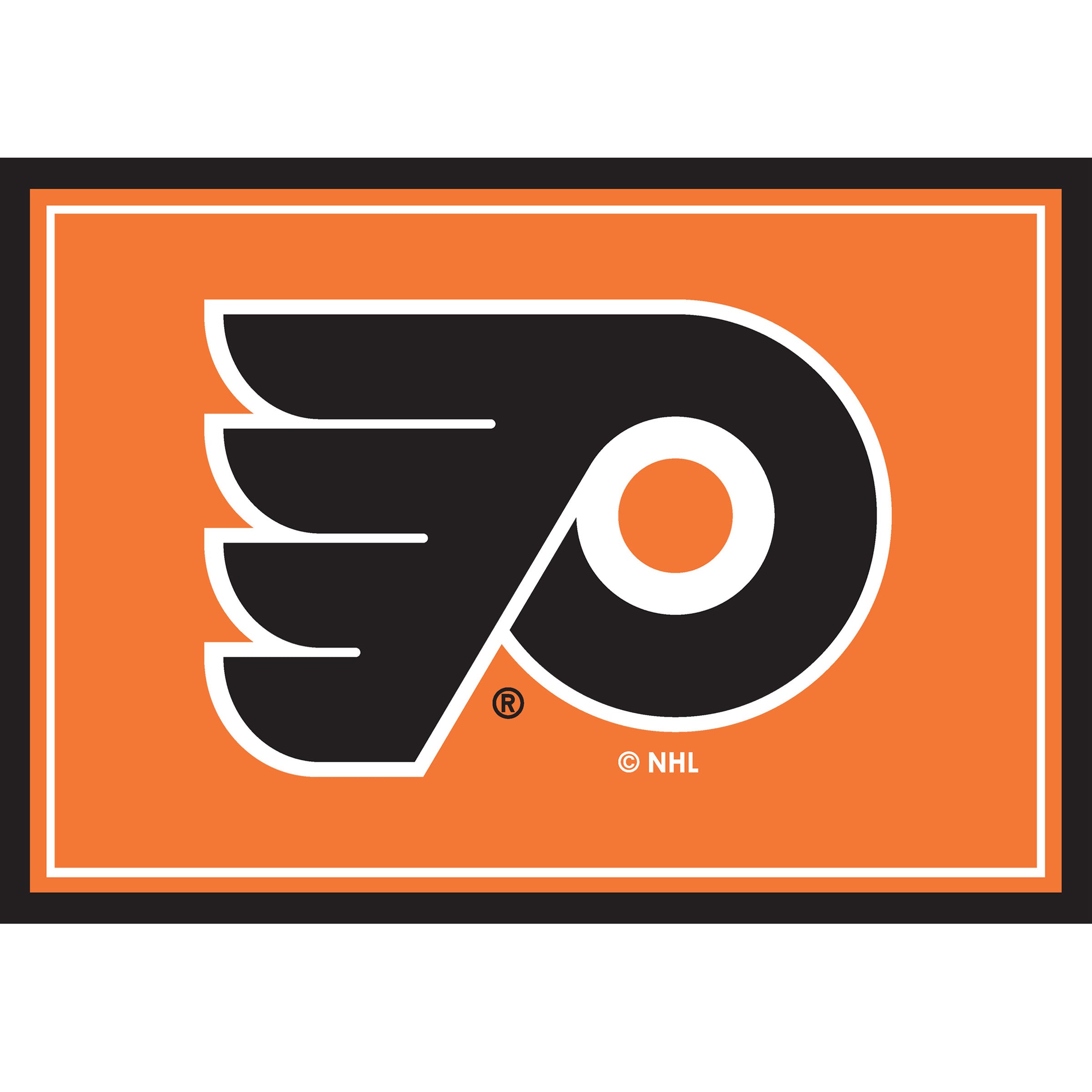 Philadelphia Flyers 3x4  Area  Rug