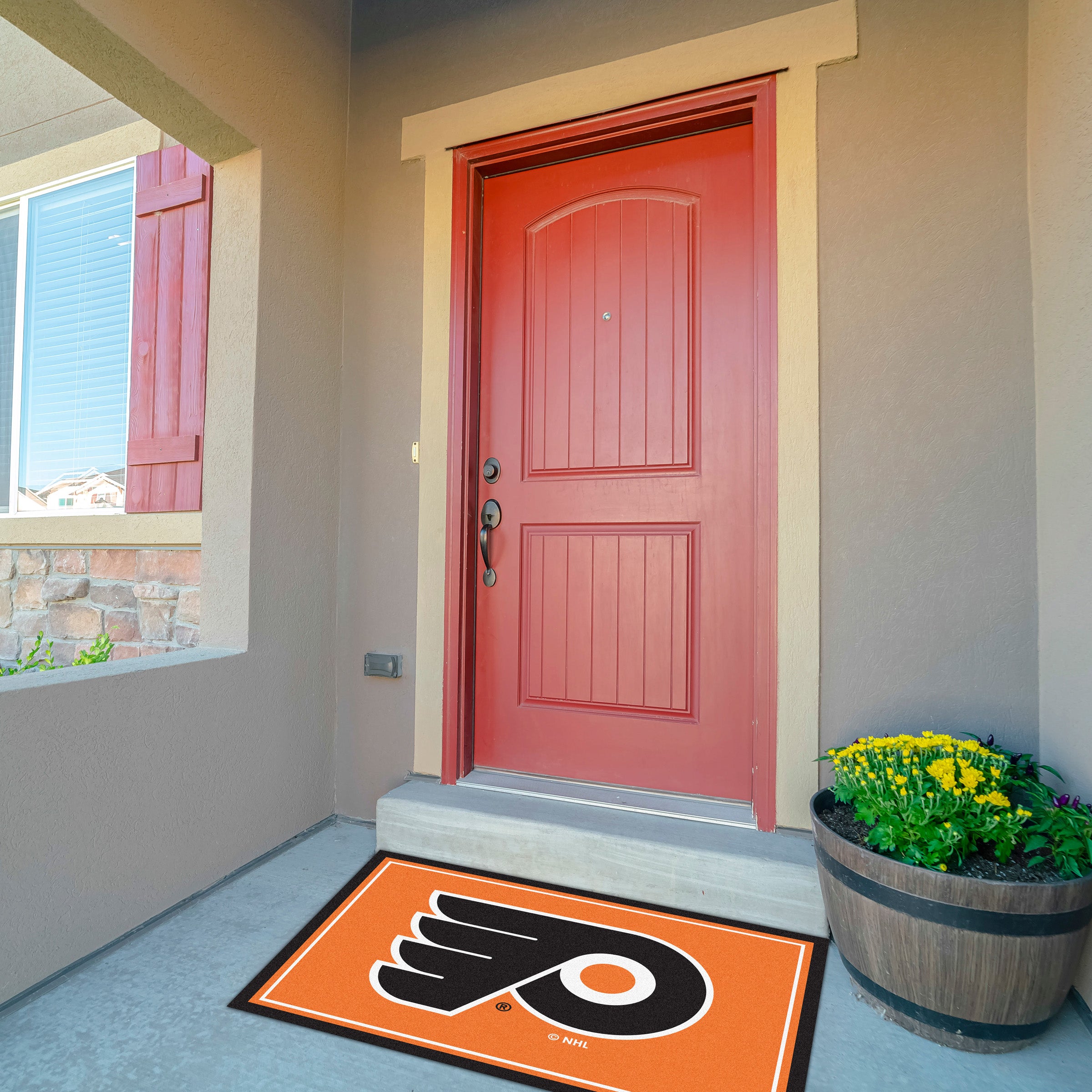 Philadelphia Flyers 3x4  Area  Rug