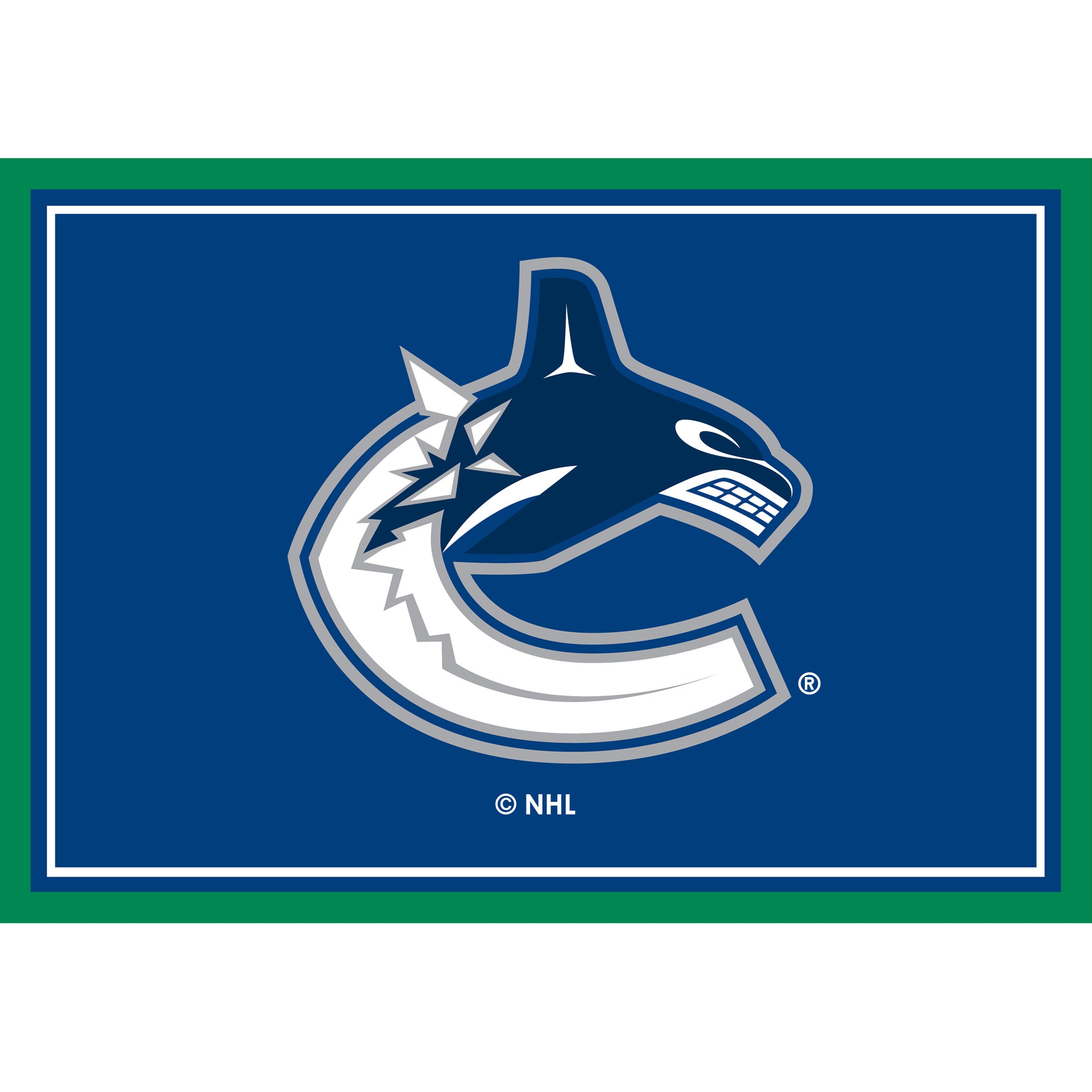 Vancouver Canucks 3x4  Area  Rug