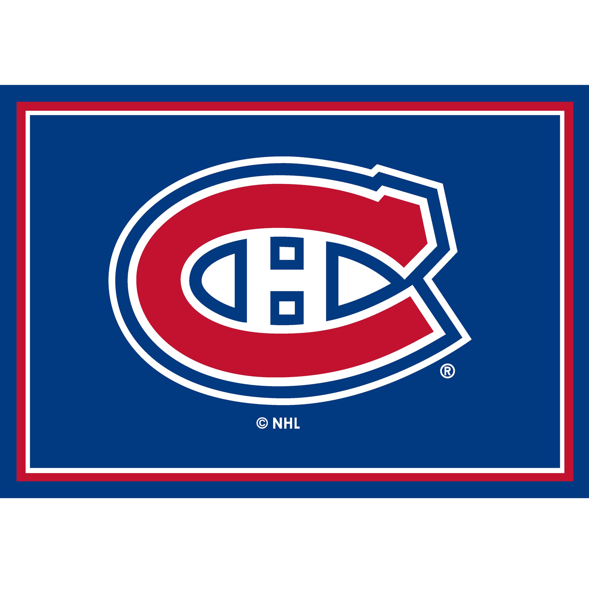 Montreal Canadiens 3x4  Area  Rug