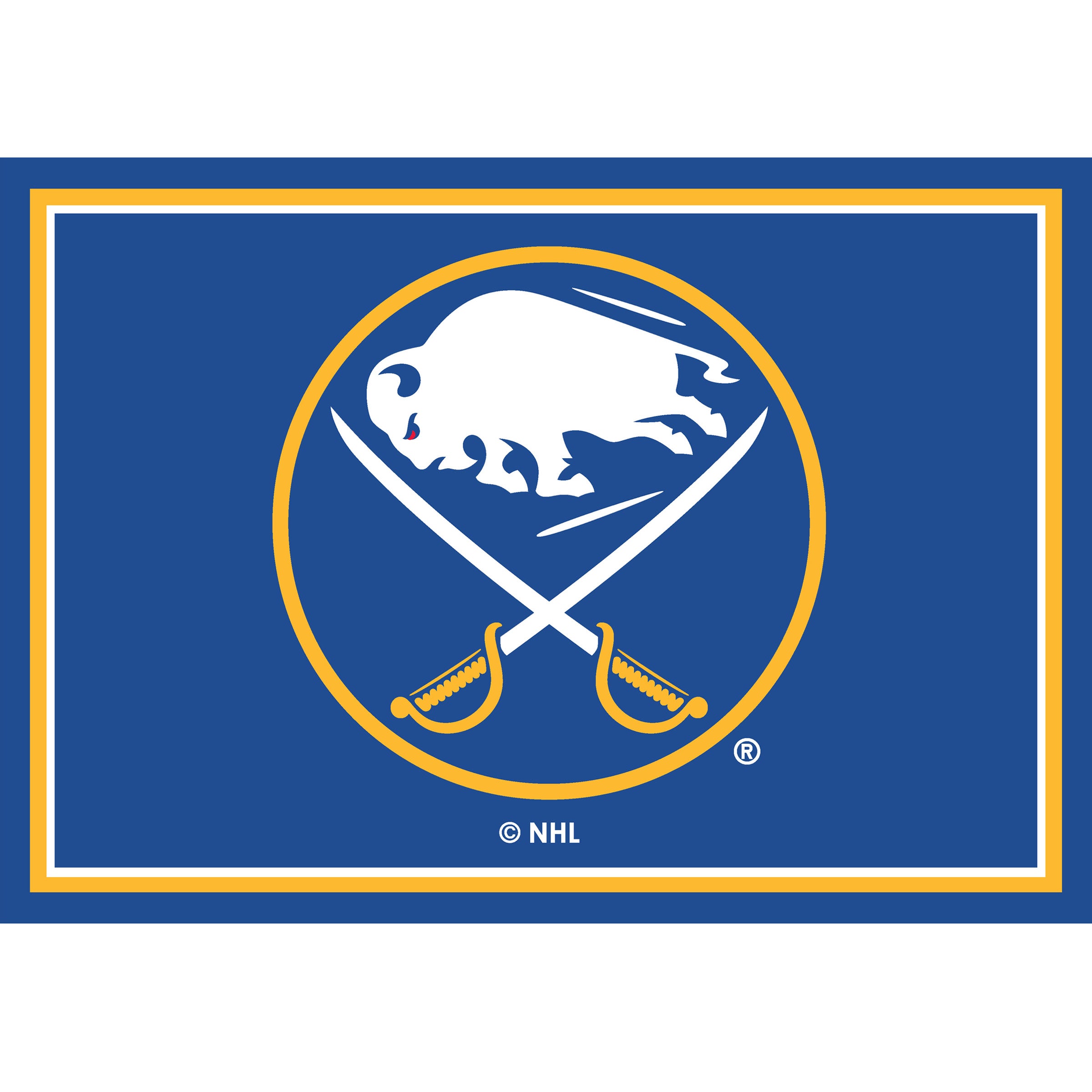 Buffalo Sabres 3x4  Area  Rug