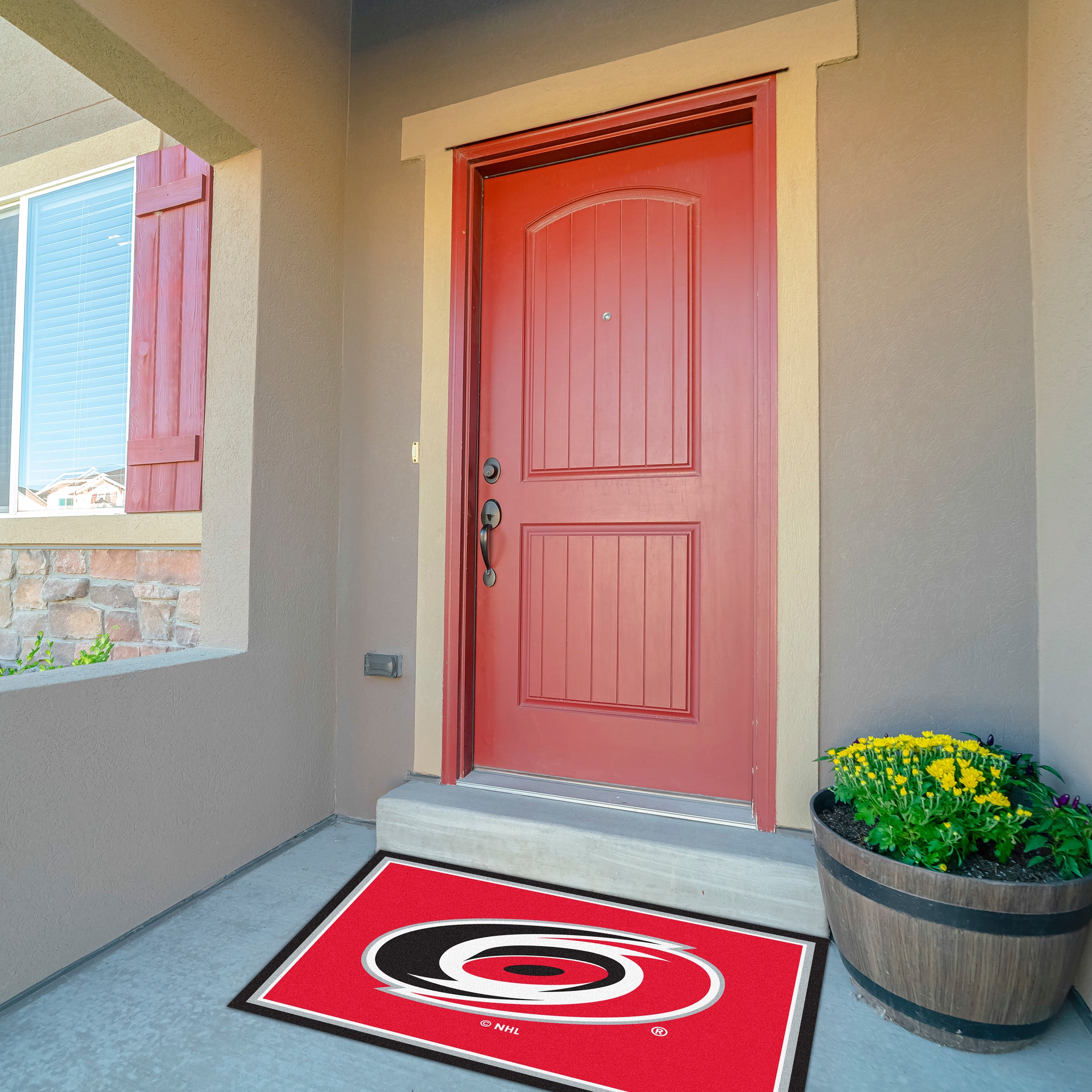 Carolina Hurricanes 3x4  Area  Rug