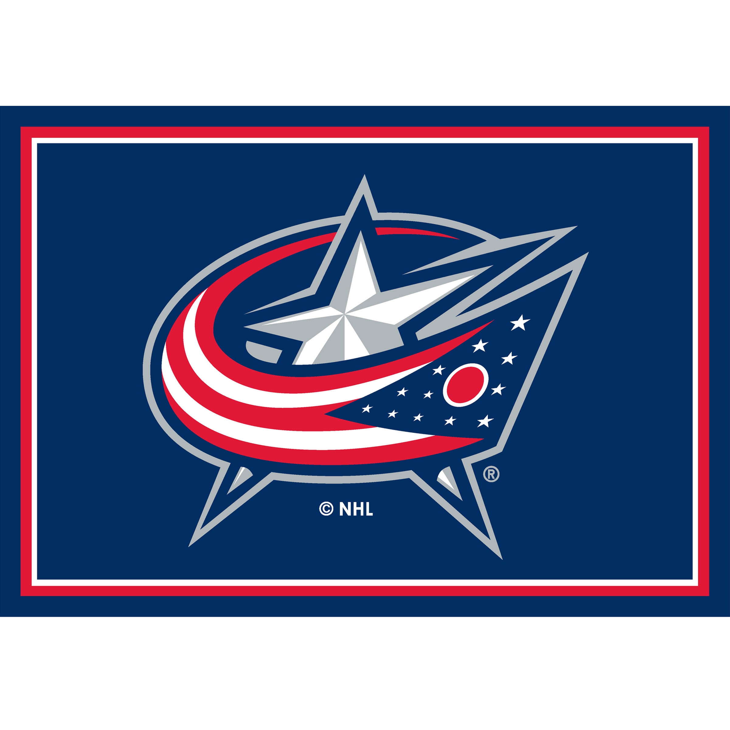 Columbus Blue Jackets 3x4  Area  Rug