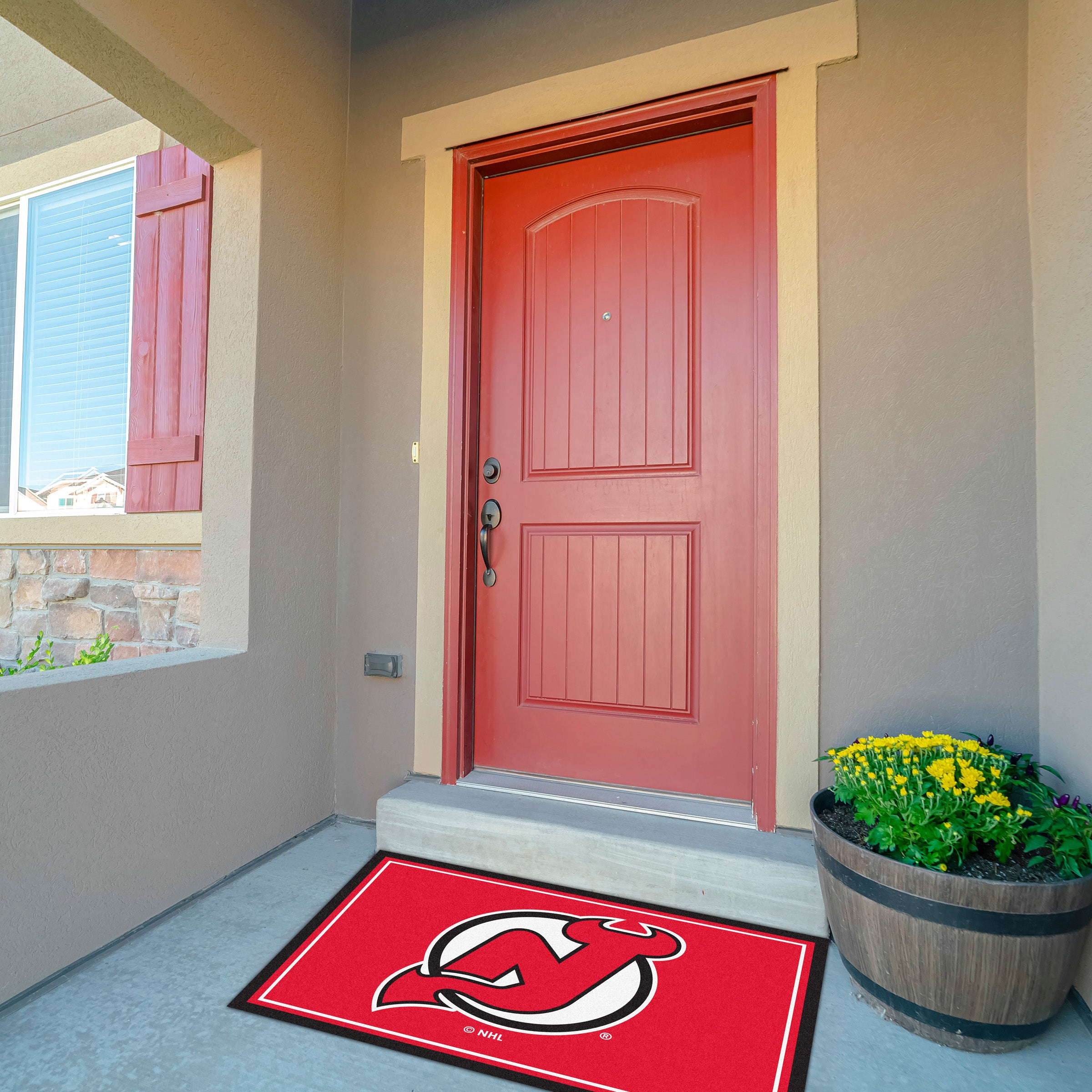 New Jersey Devils 3x4  Area  Rug