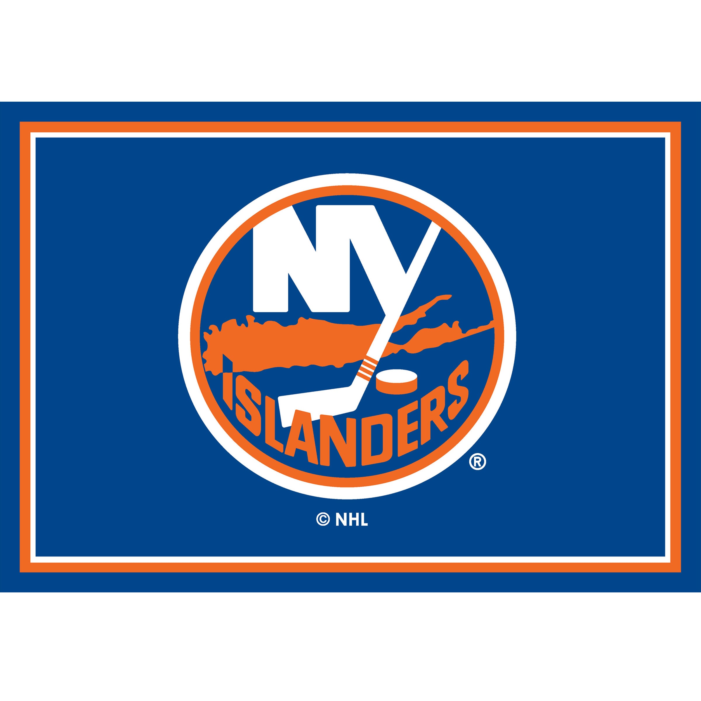 New York Islanders 3x4  Area  Rug