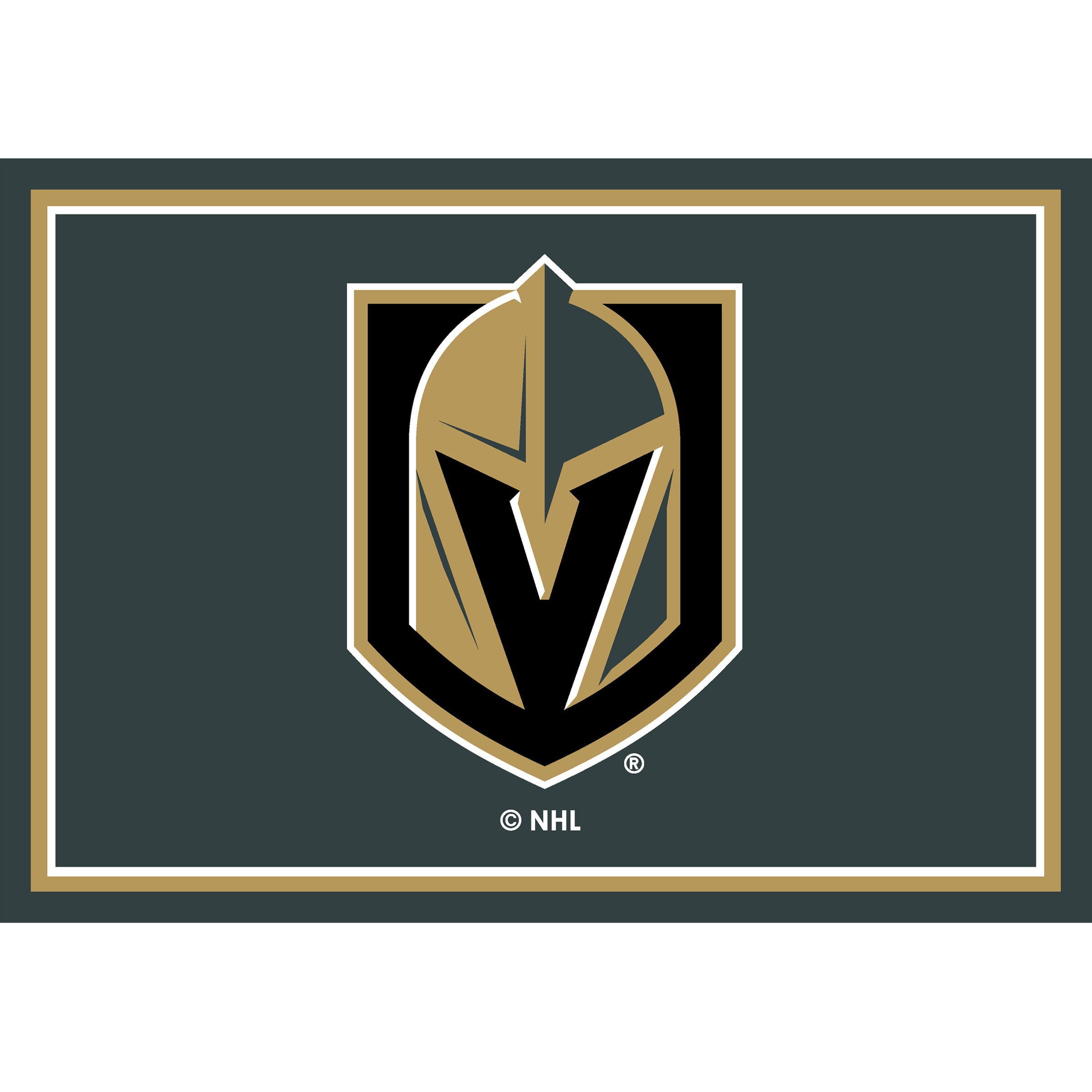 Golden Knights 3x4  Area  Rug