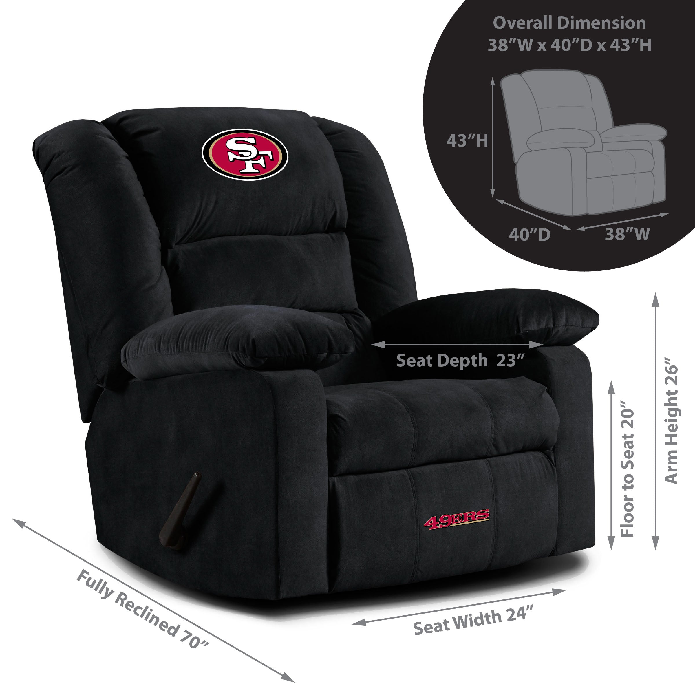 San Francisco 49ers Playoff Recliner