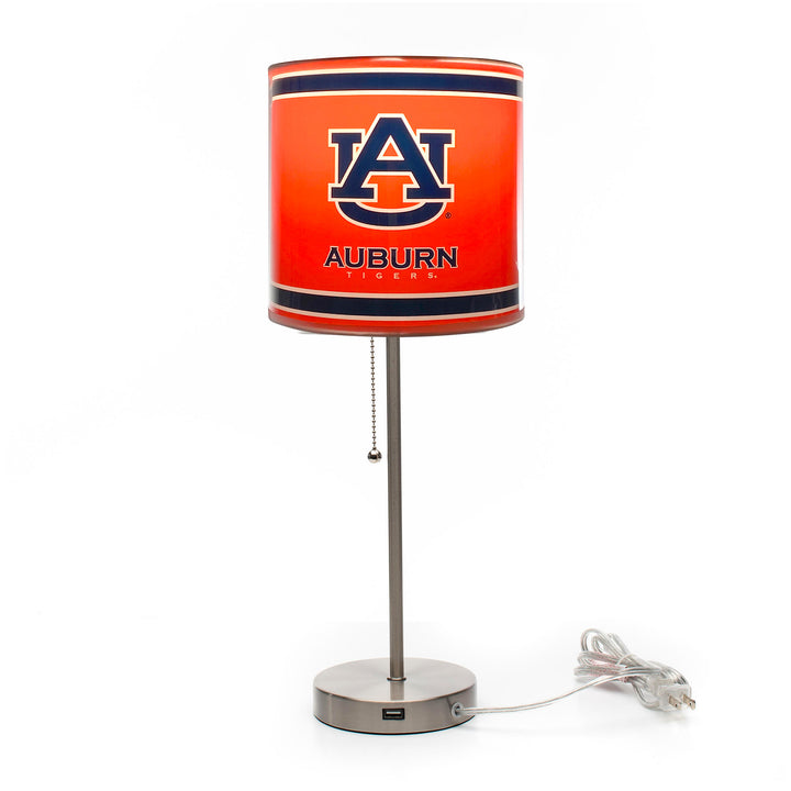 Auburn University Chrome Lamp